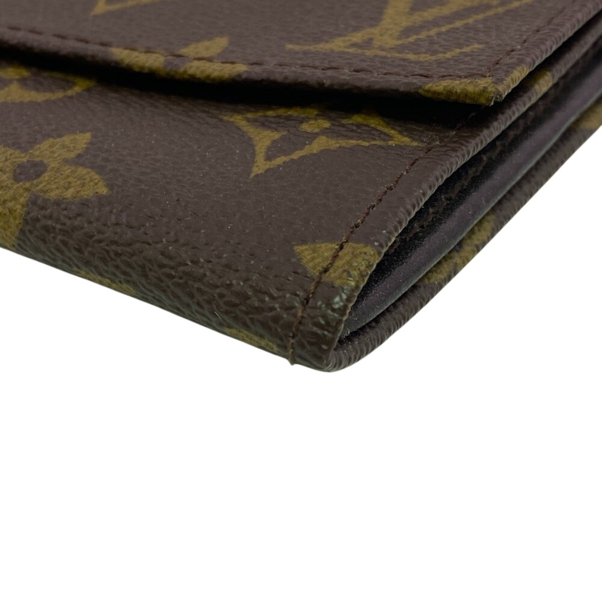 Leather Long Wallet (Bi-Fold) (Pre-Owned) - Louis Vuitton - Modalova