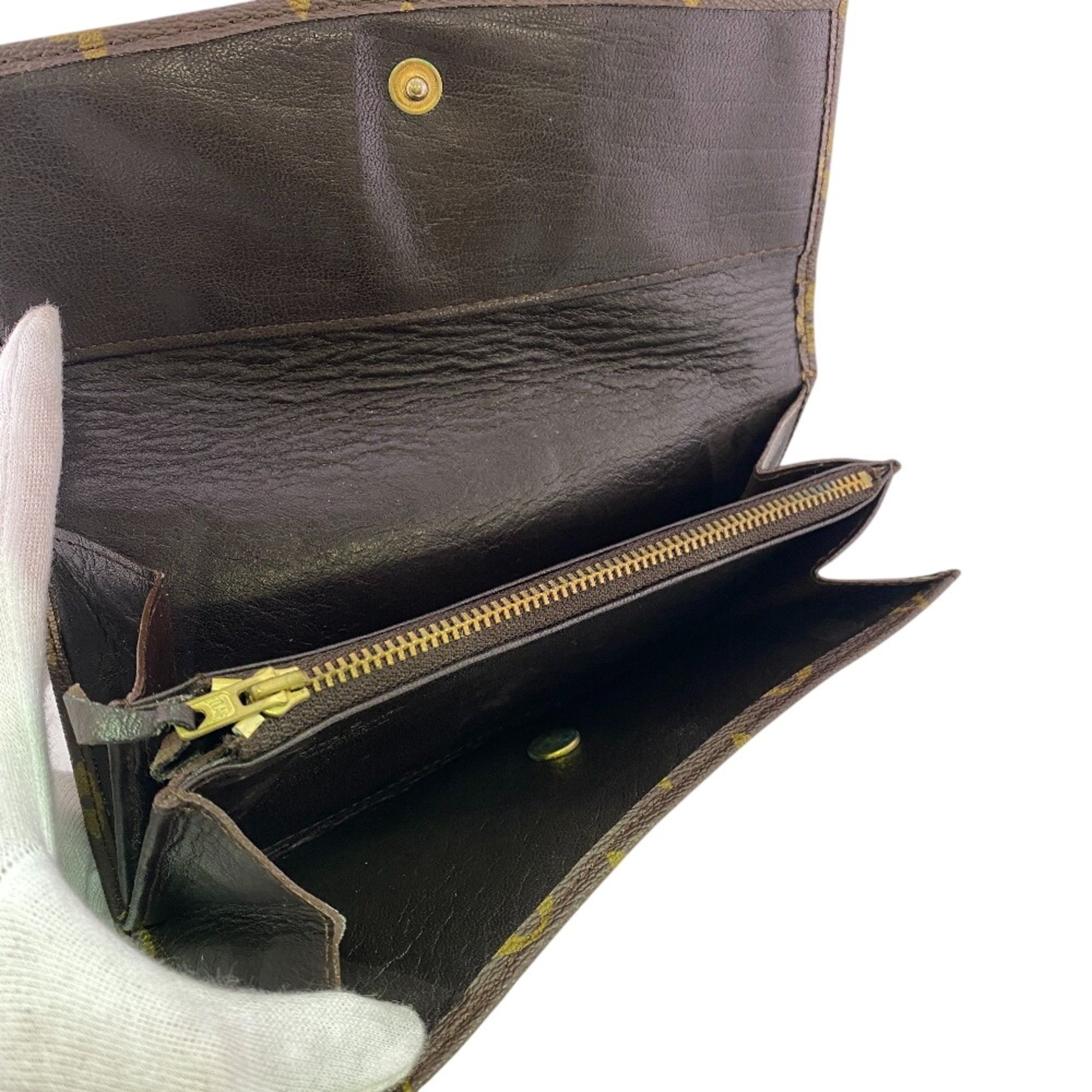 Leather Long Wallet (Bi-Fold) (Pre-Owned) - Louis Vuitton - Modalova
