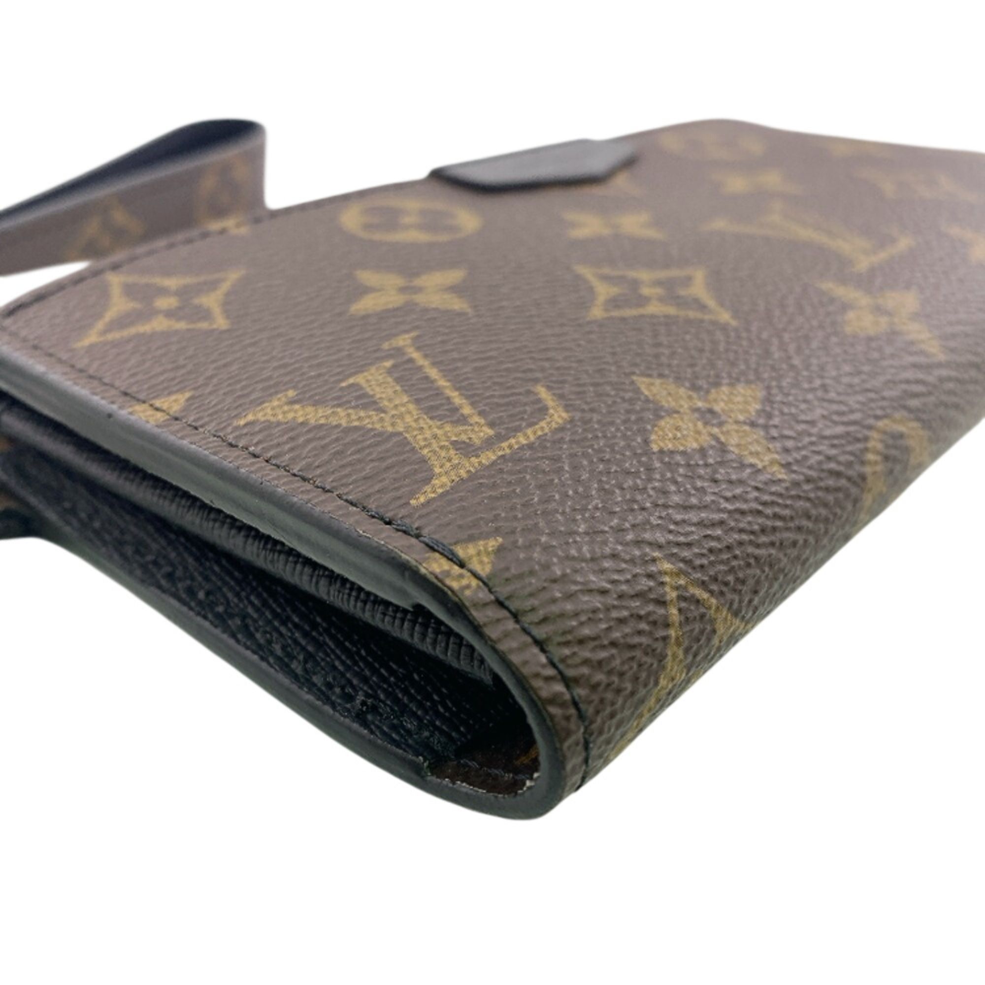 Monogram Canvas Leather Long Wallet (Bi-Fold) (Pre-Owned) - Louis Vuitton - Modalova