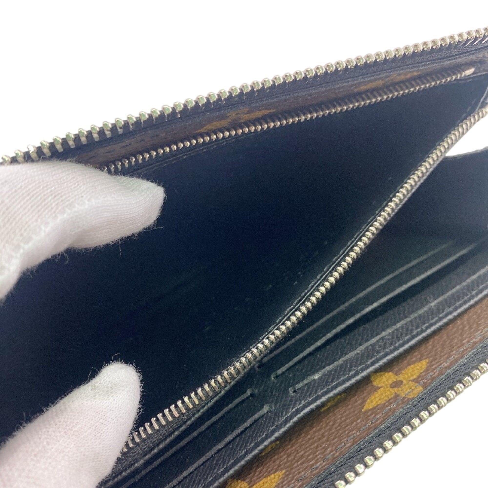 Monogram Canvas Leather Long Wallet (Bi-Fold) (Pre-Owned) - Louis Vuitton - Modalova