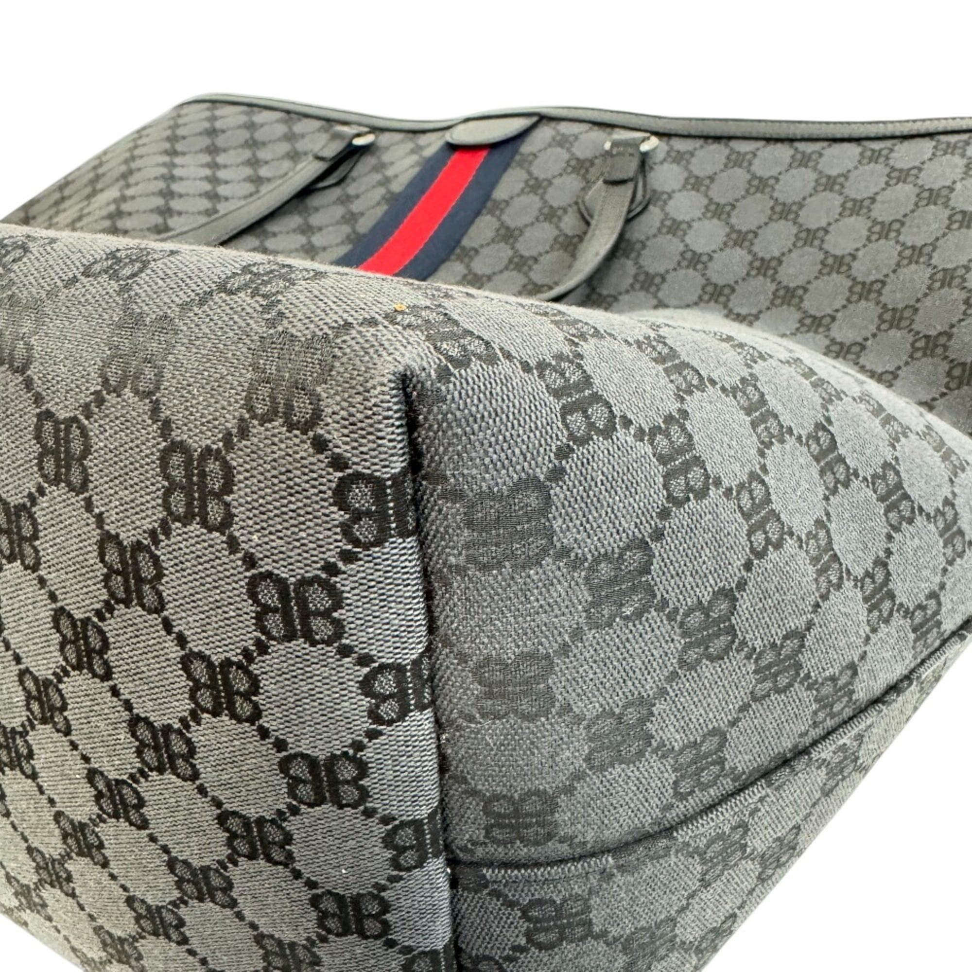 Canvas Leather Tote Bag (Pre-Owned) - Gucci - Modalova