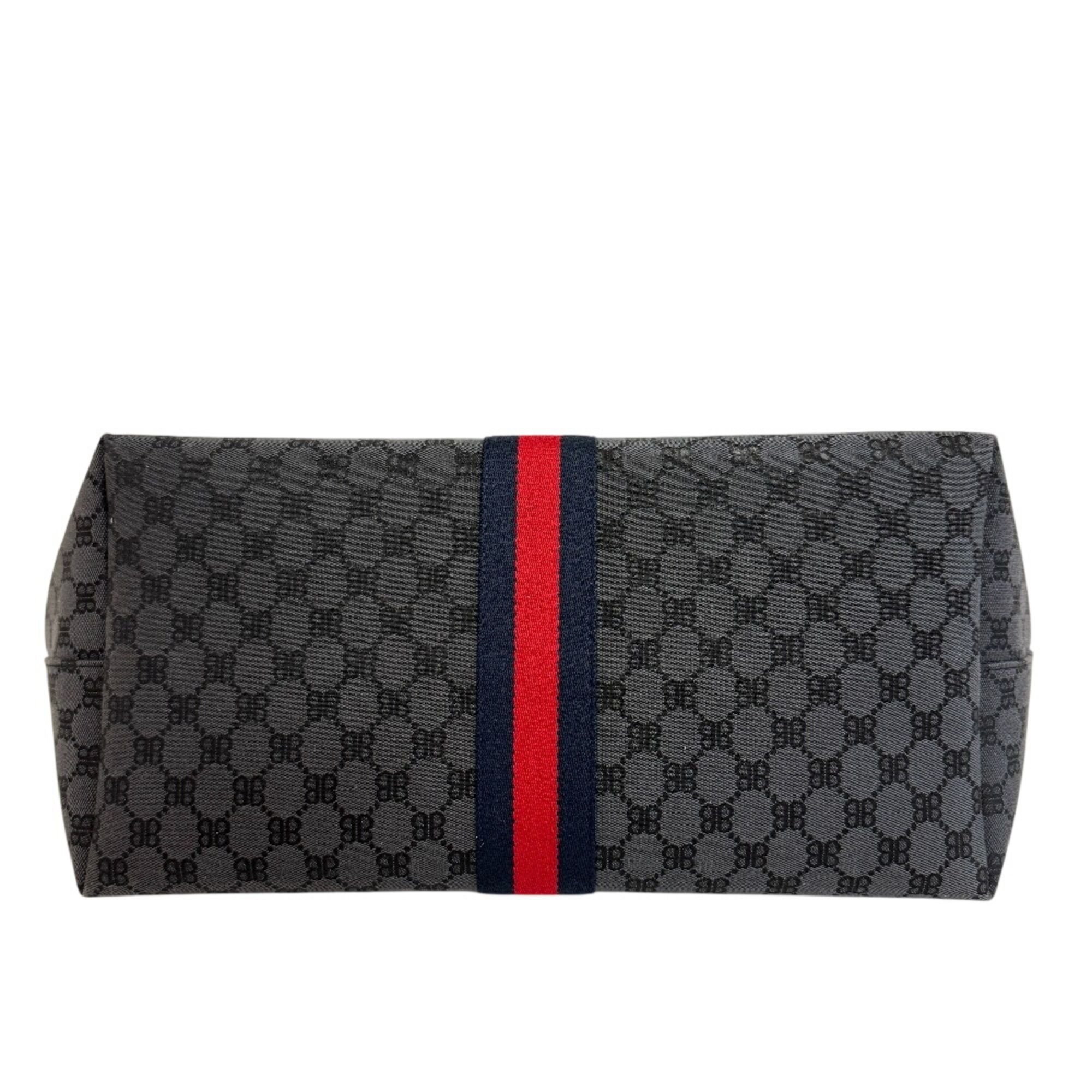 Canvas Leather Tote Bag (Pre-Owned) - Gucci - Modalova