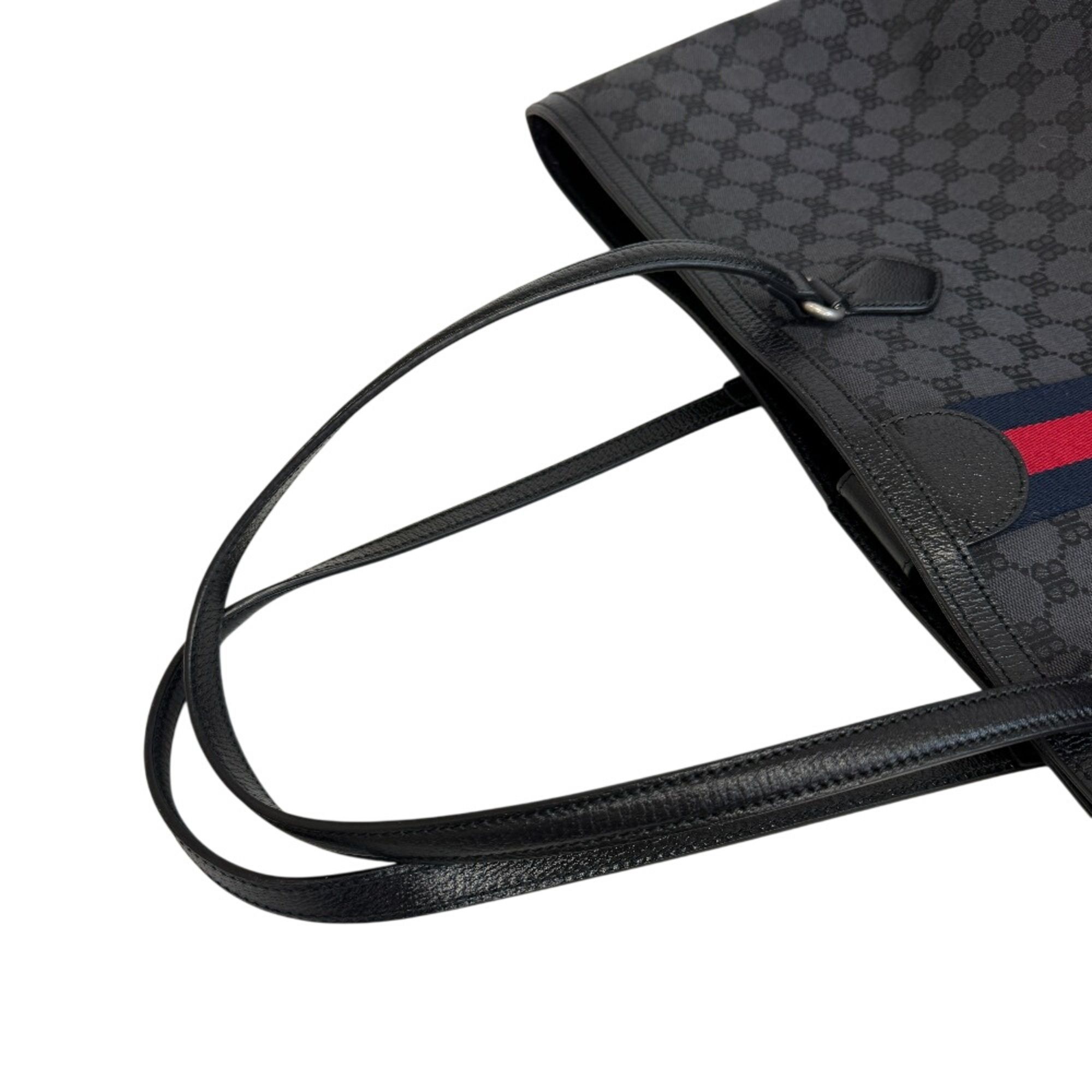 Canvas Leather Tote Bag (Pre-Owned) - Gucci - Modalova