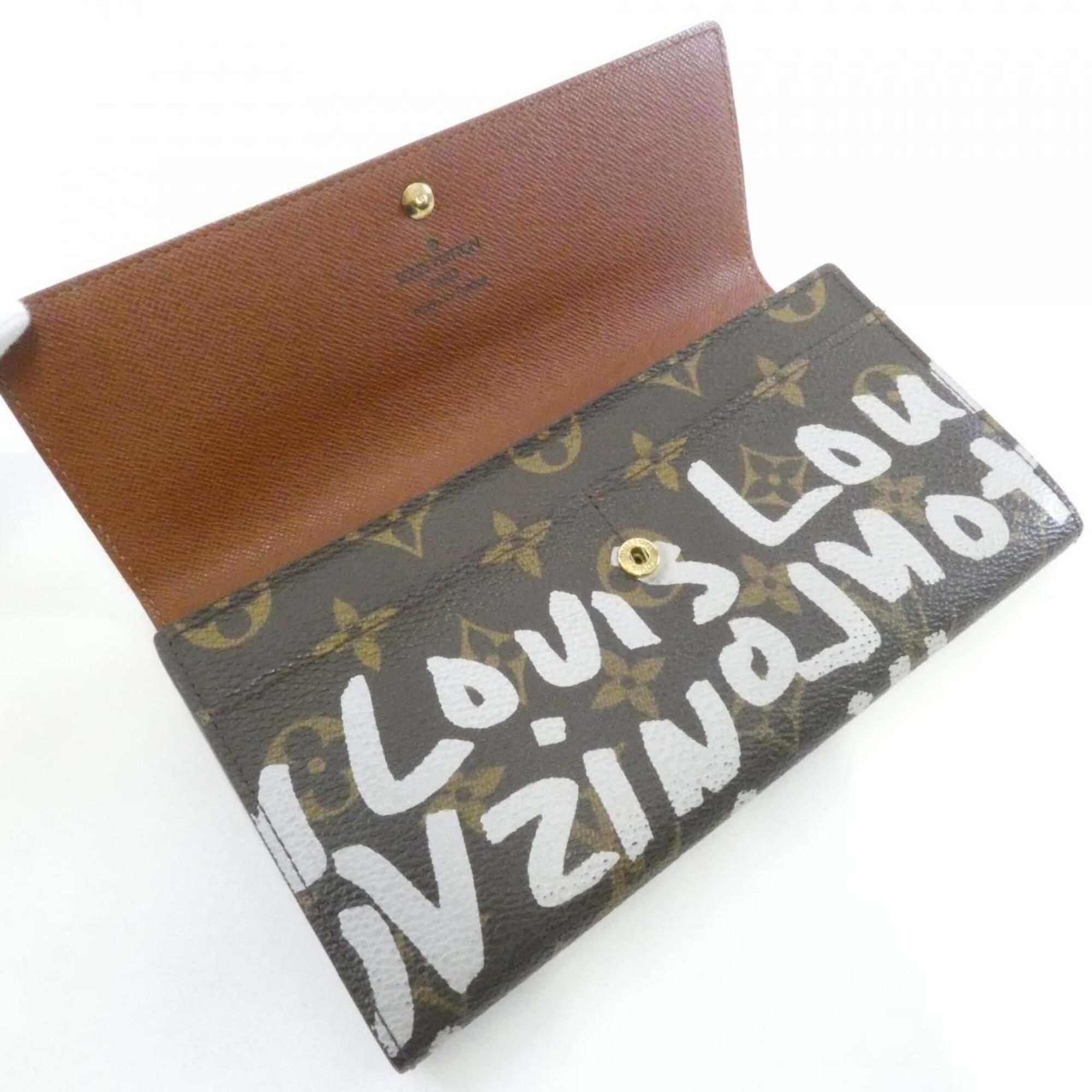 Coated Canvas Long Wallet (Bi-Fold) (Pre-Owned) - Louis Vuitton - Modalova