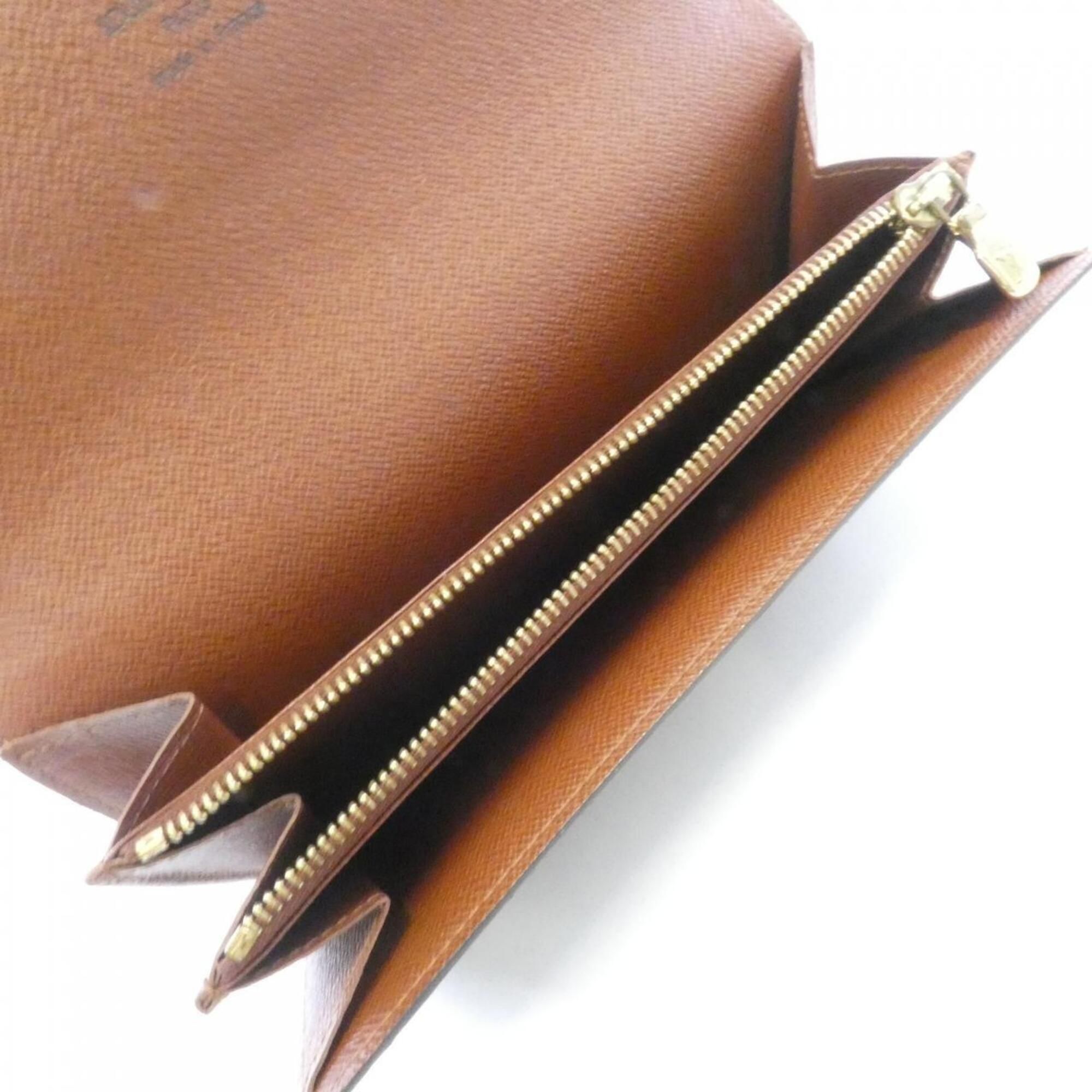 Coated Canvas Long Wallet (Bi-Fold) (Pre-Owned) - Louis Vuitton - Modalova