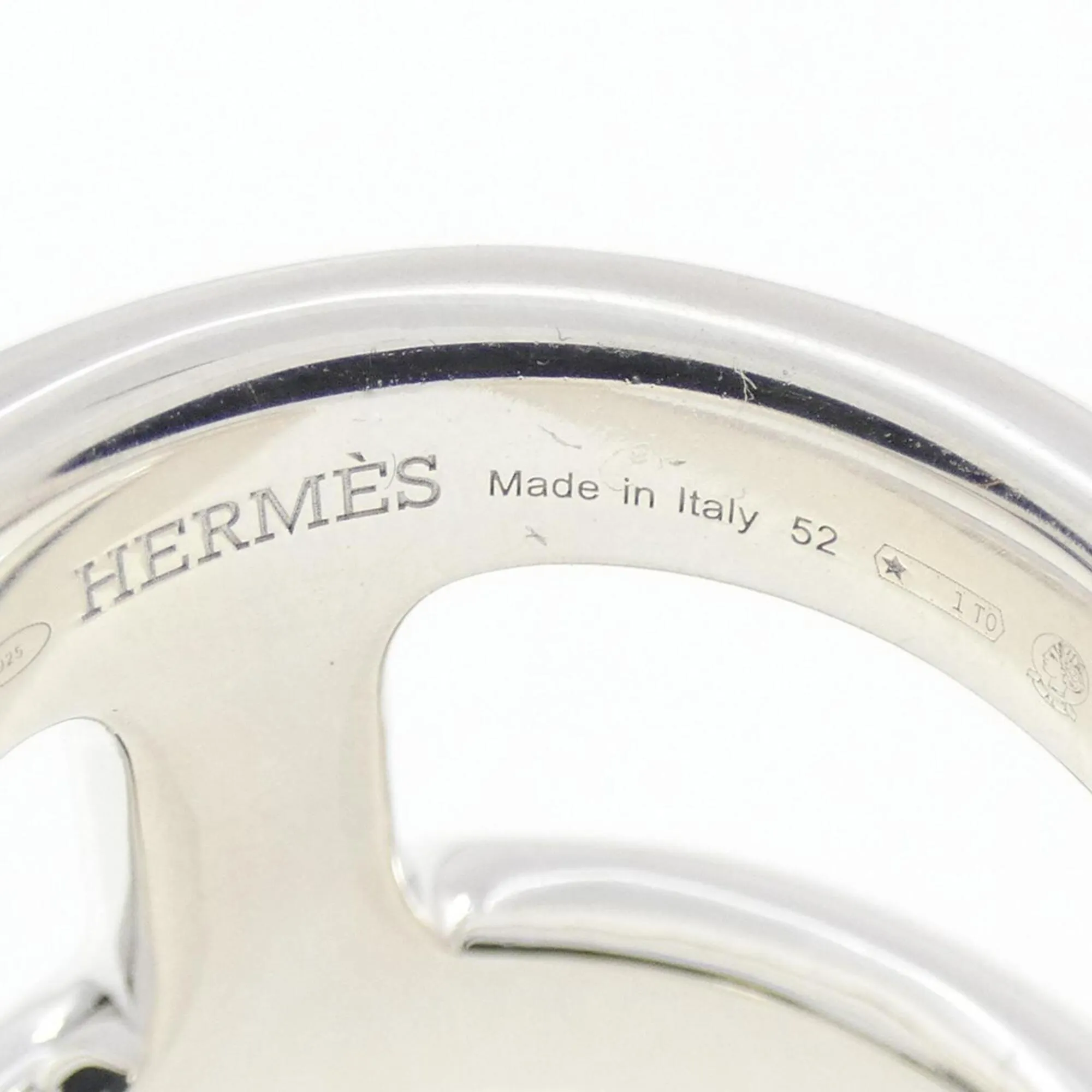 Silver 925 Band Ring (Pre-Owned) - Hermes - Modalova