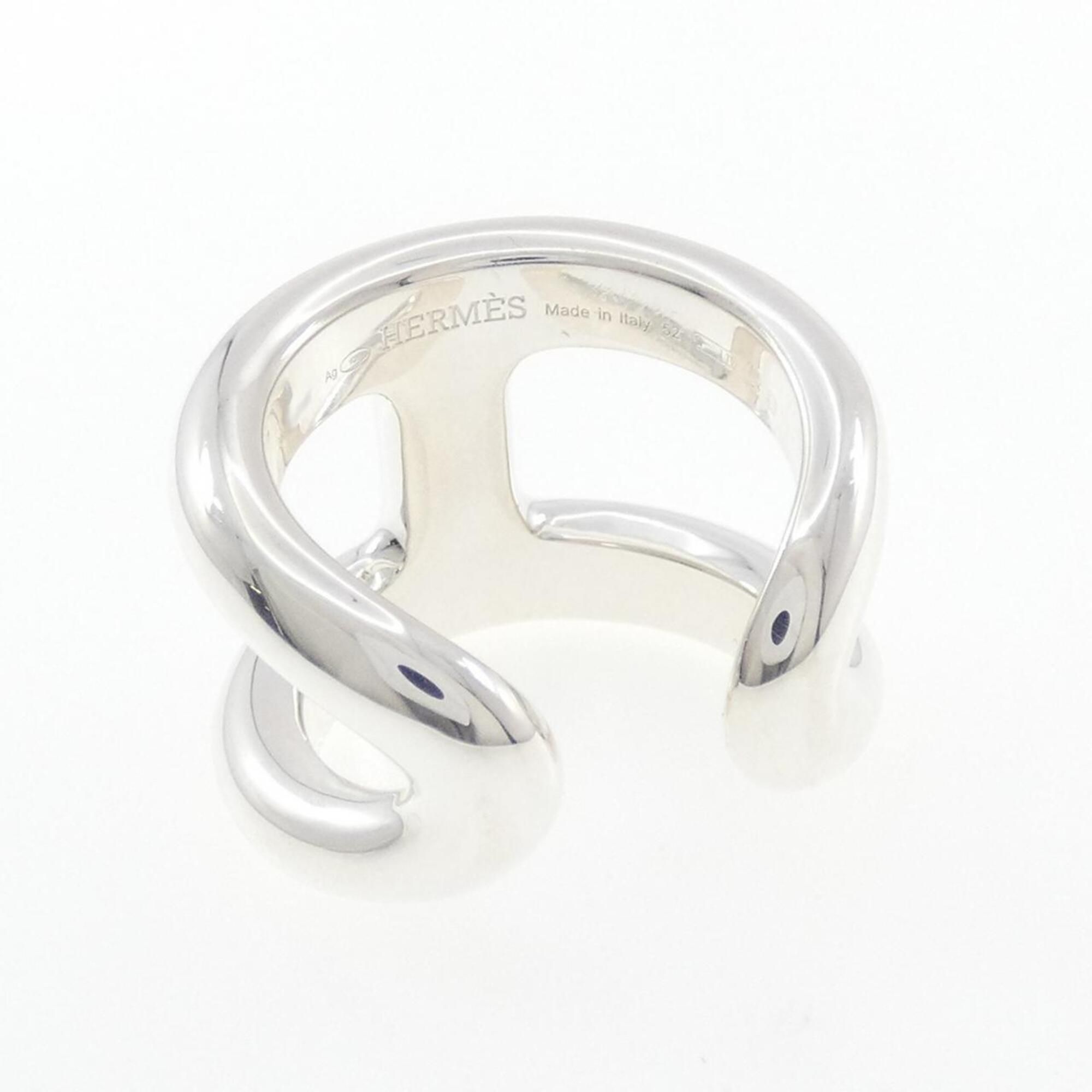 Silver 925 Band Ring (Pre-Owned) - Hermes - Modalova