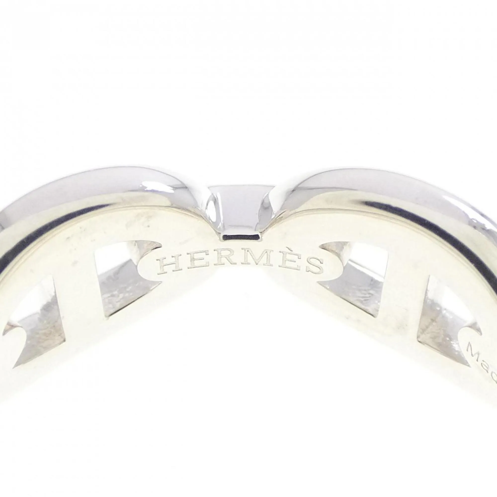 Silver 925 Band Ring (Pre-Owned) - Hermes - Modalova