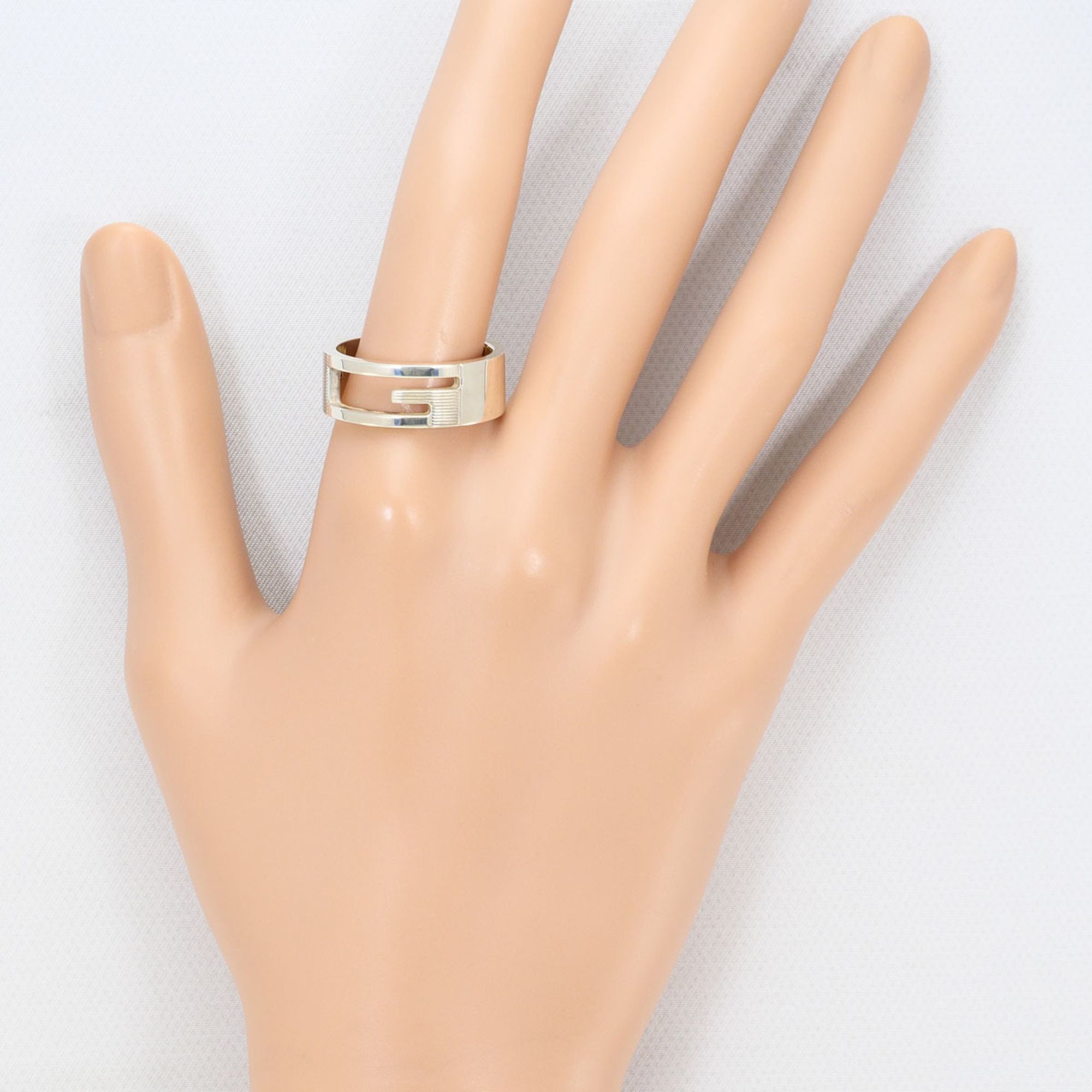 Silver 925 Band Ring (Pre-Owned) - Gucci - Modalova