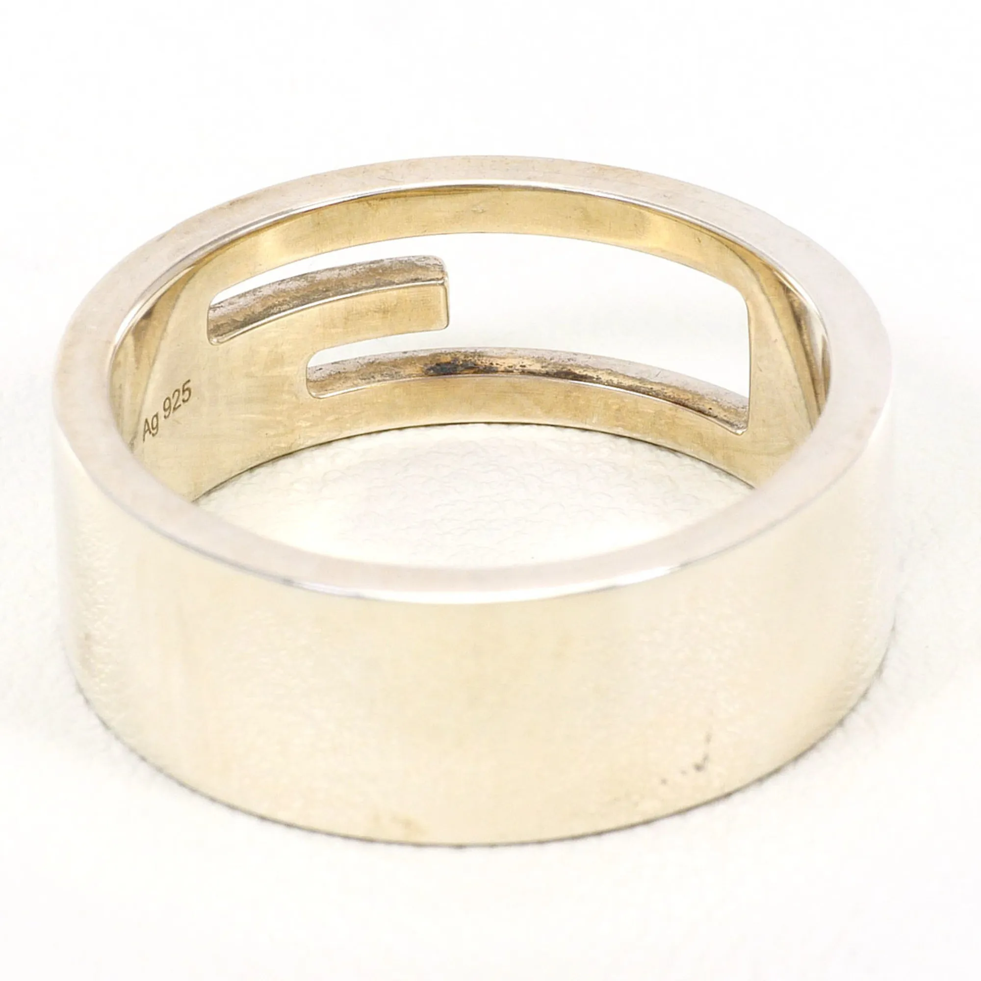Silver 925 Band Ring (Pre-Owned) - Gucci - Modalova