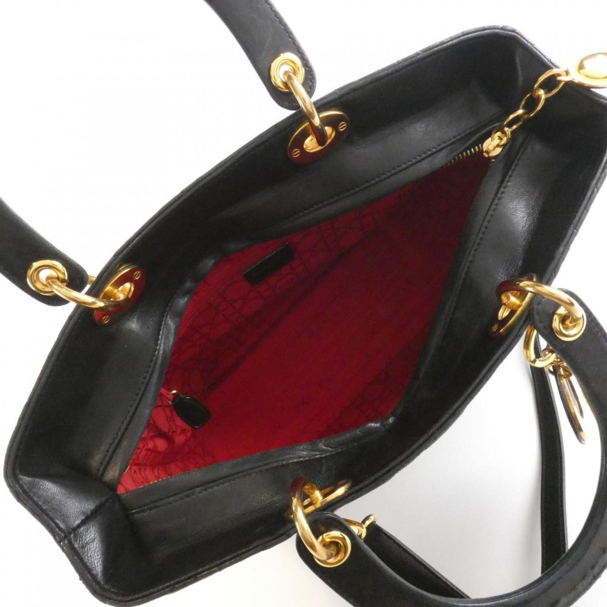 Leather Handbag (Pre-Owned) - Christian Dior - Modalova