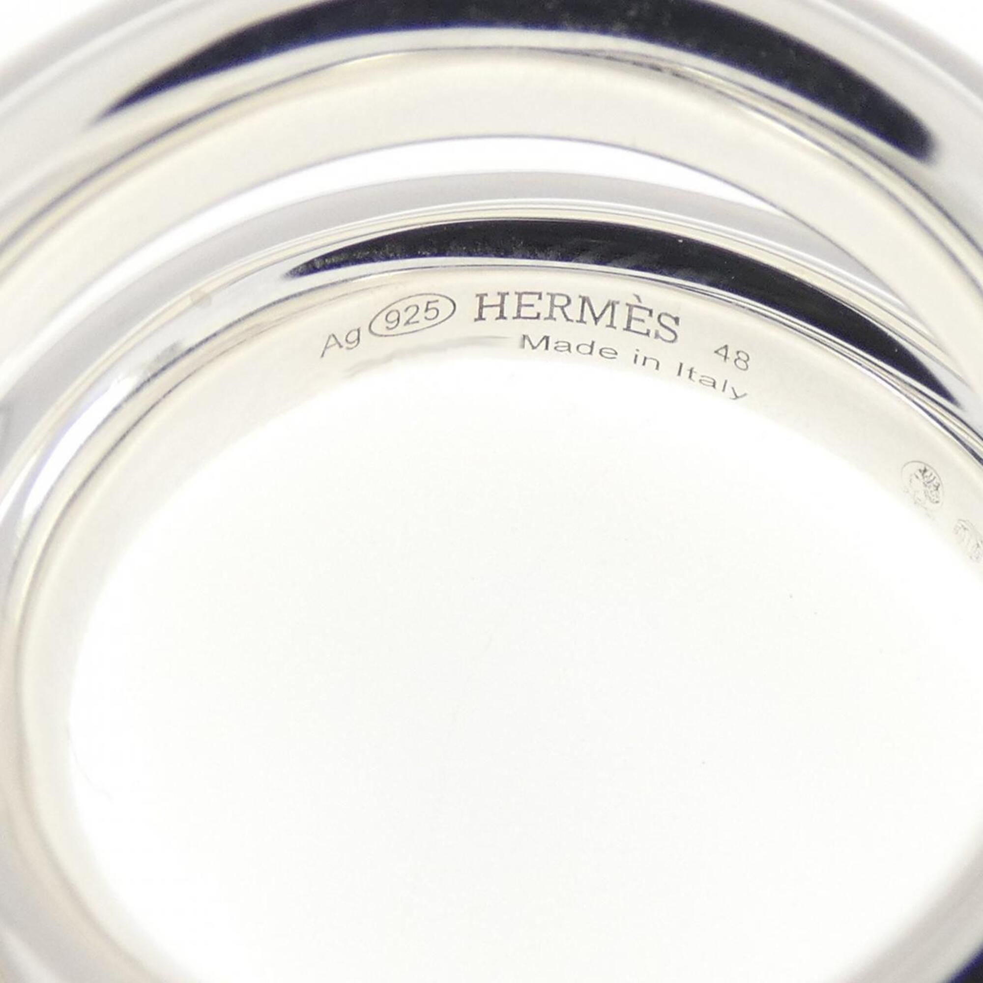 Silver 925 Band Ring (Pre-Owned) - Hermes - Modalova