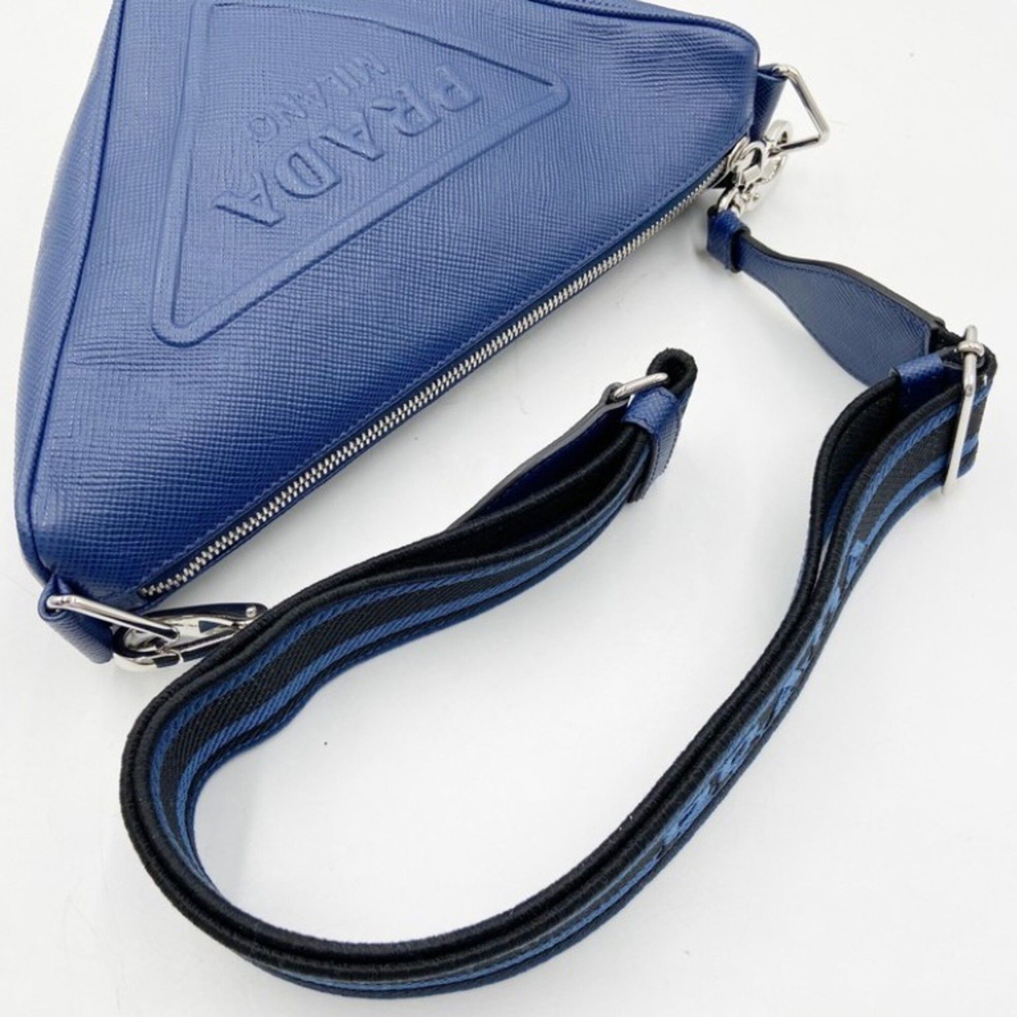 Leather Pochette Shoulder Bag (Pre-Owned) - Prada - Modalova