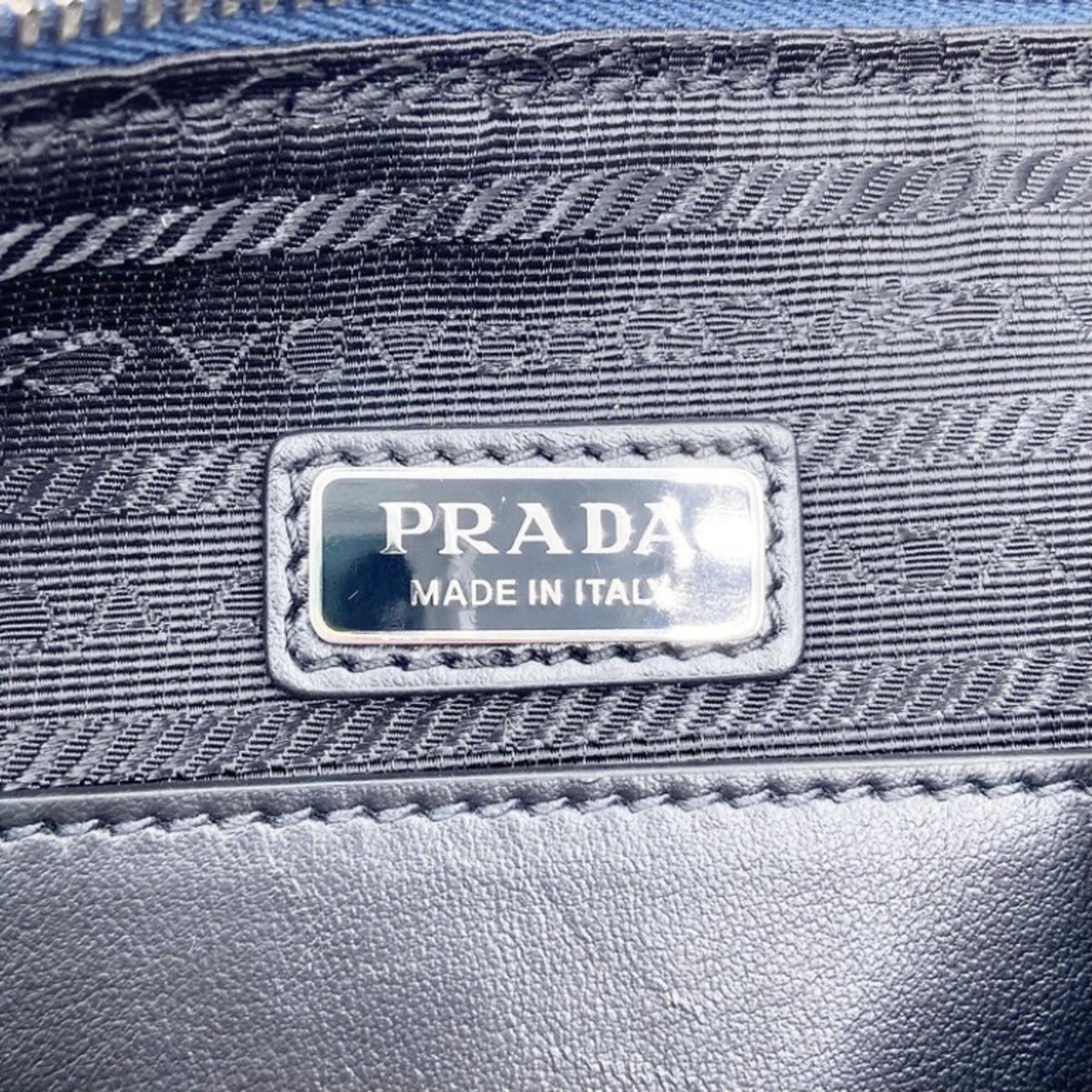 Leather Pochette Shoulder Bag (Pre-Owned) - Prada - Modalova