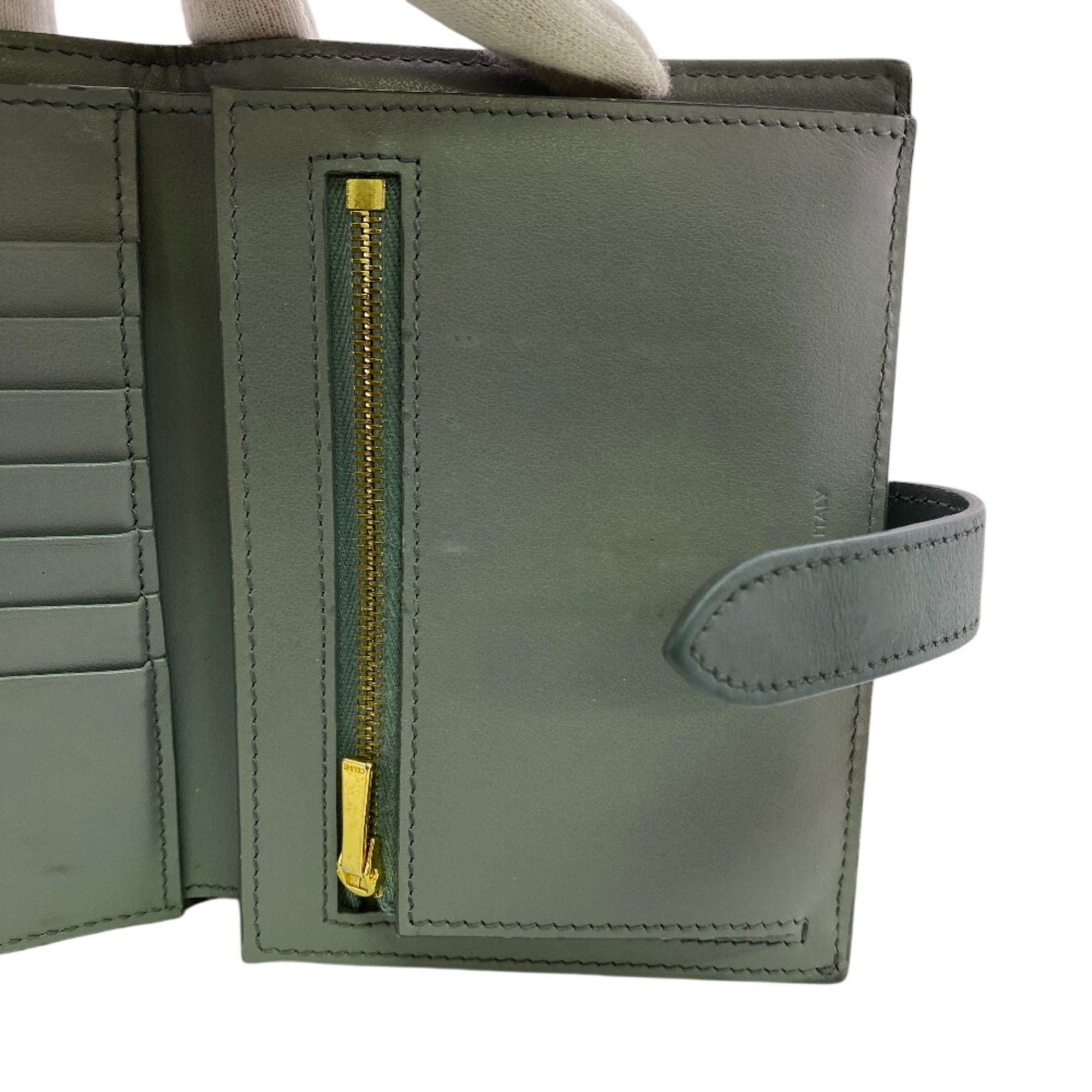 Leather Wallet (Bi-Fold) (Pre-Owned) - Celine - Modalova