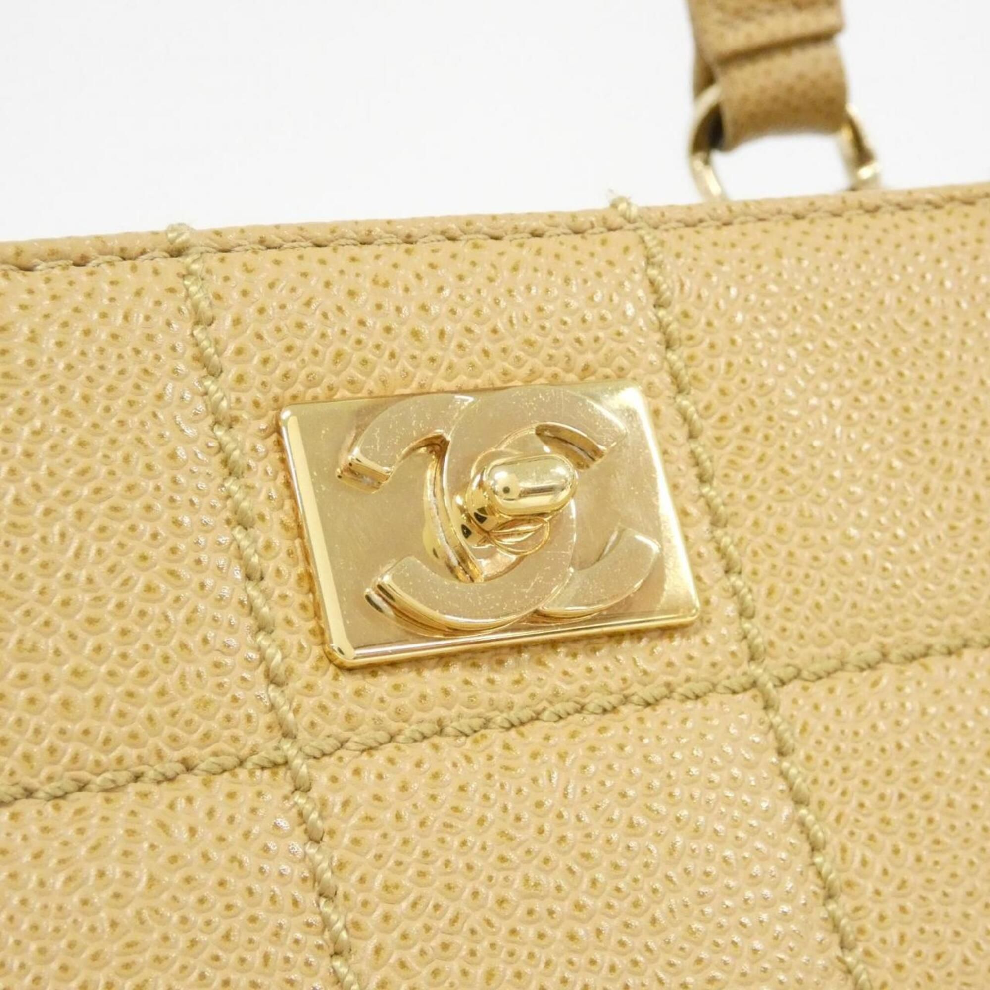 Chanel Beige Handbag (Pre-Owned) - Chanel - Modalova