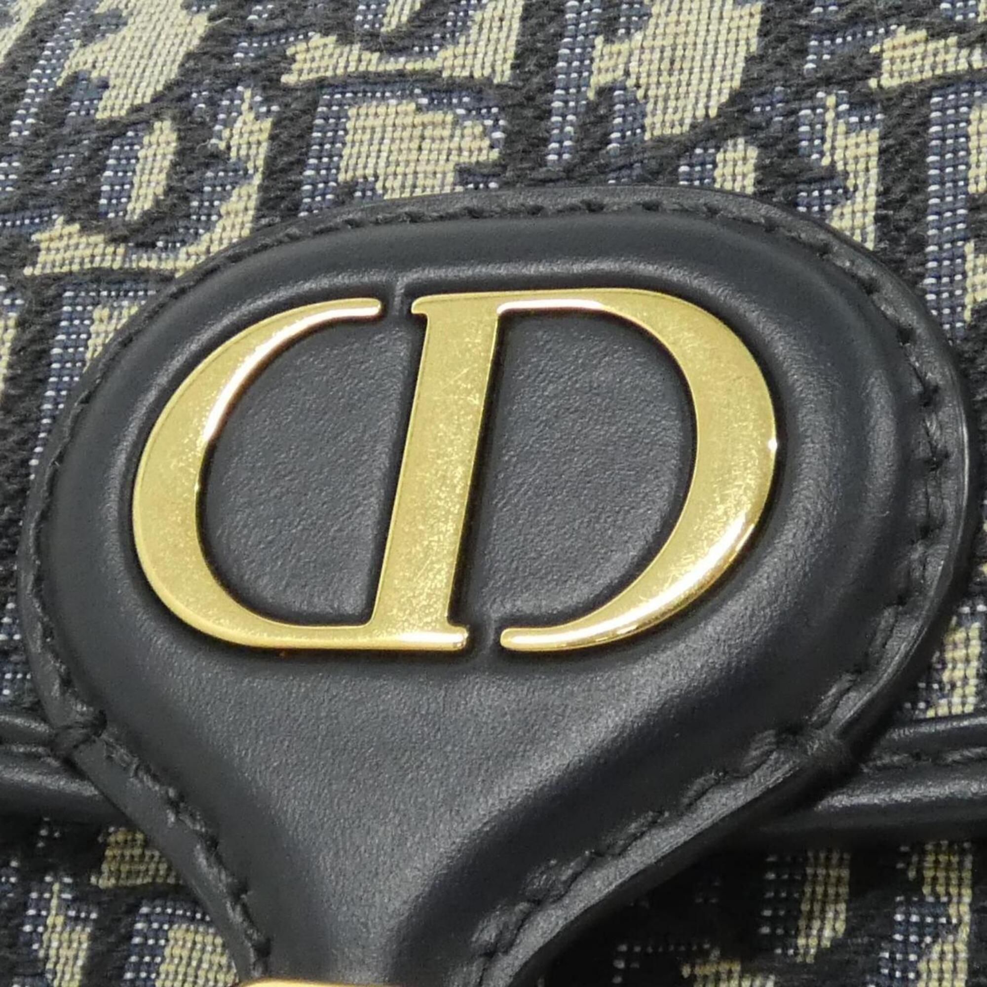 Canvas Leather Shoulder Bag (Pre-Owned) - Christian Dior - Modalova