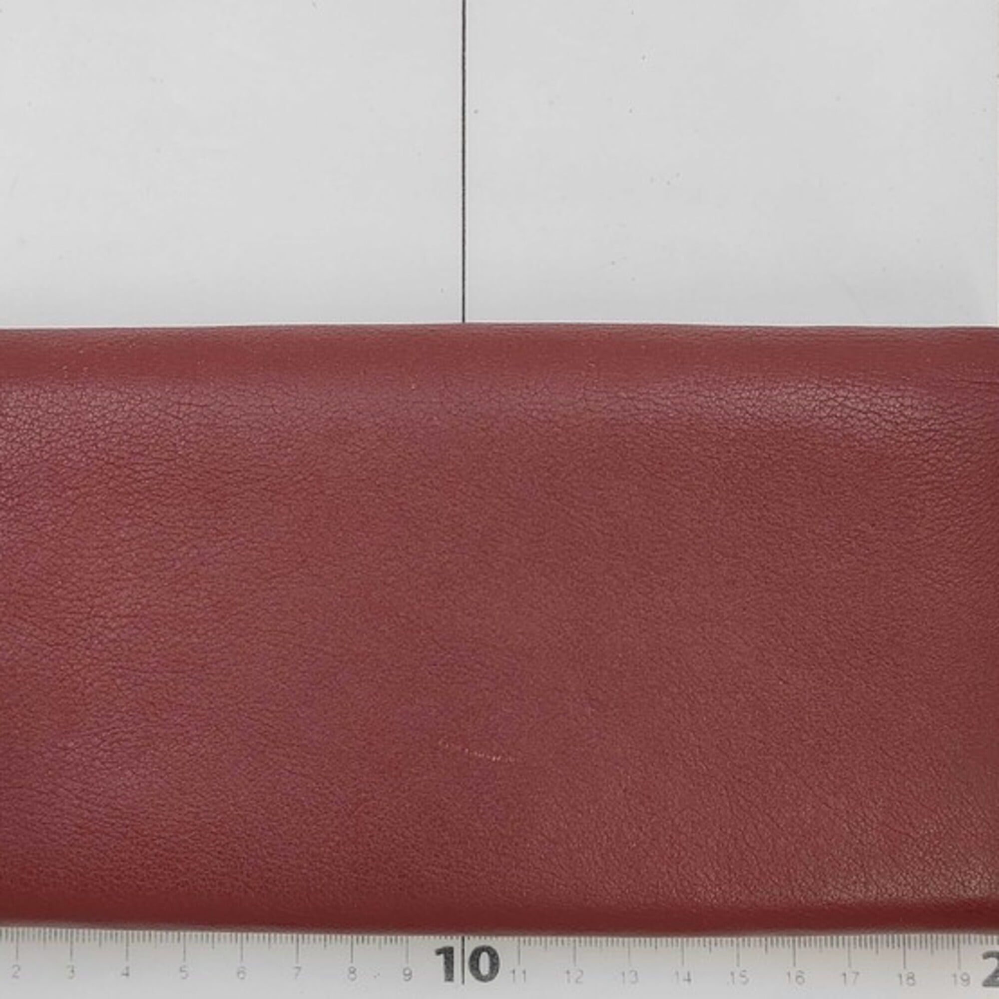 Leather Long Wallet (Tri-Fold) (Pre-Owned) - Cartier - Modalova