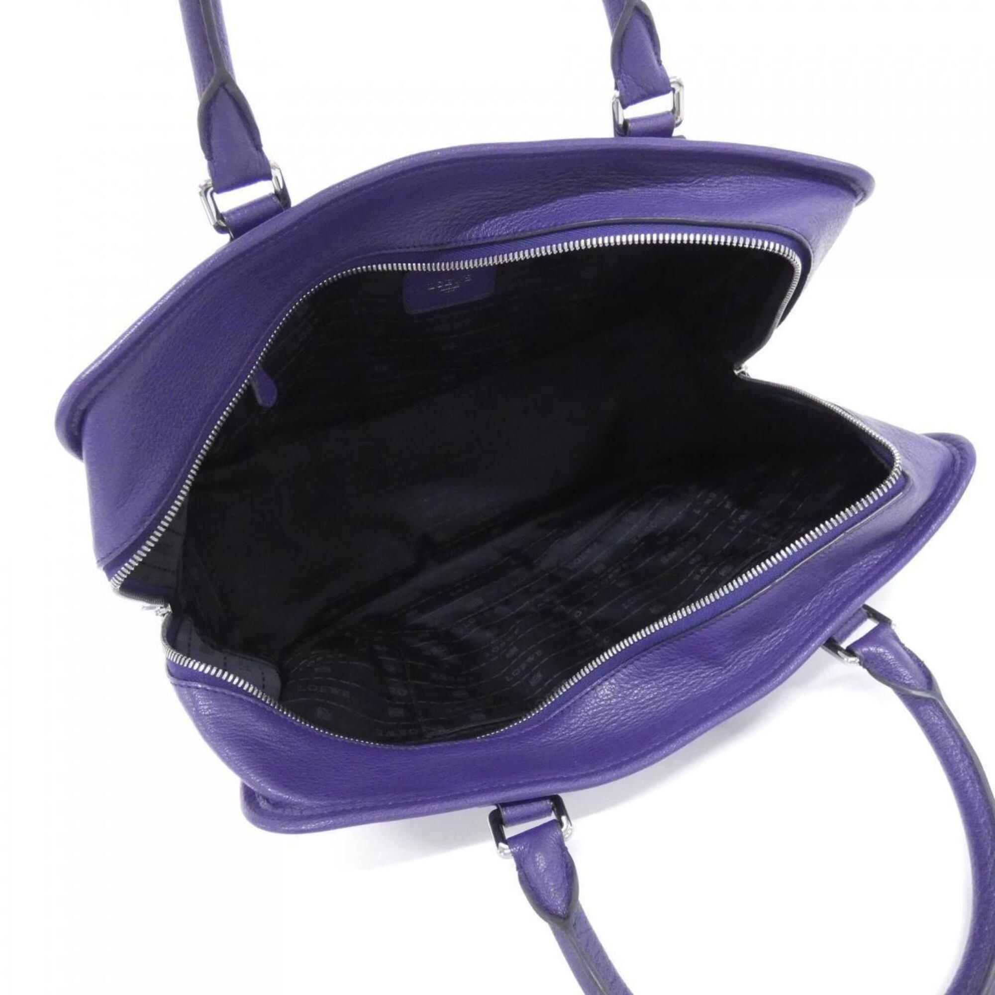 Leather Handbag (Pre-Owned) - Loewe - Modalova