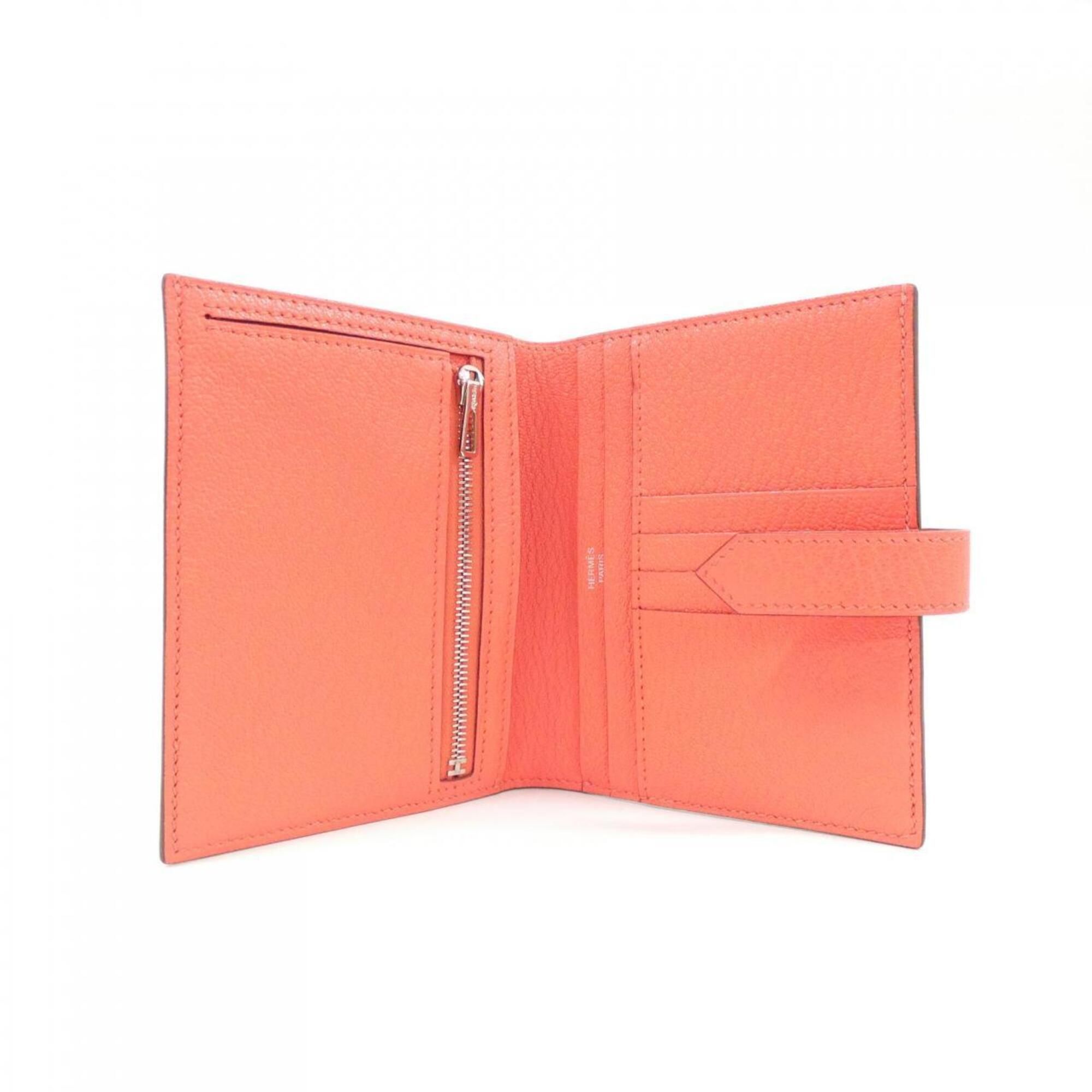Chevre Leather Wallet (Bi-Fold) (Pre-Owned) - Hermes - Modalova
