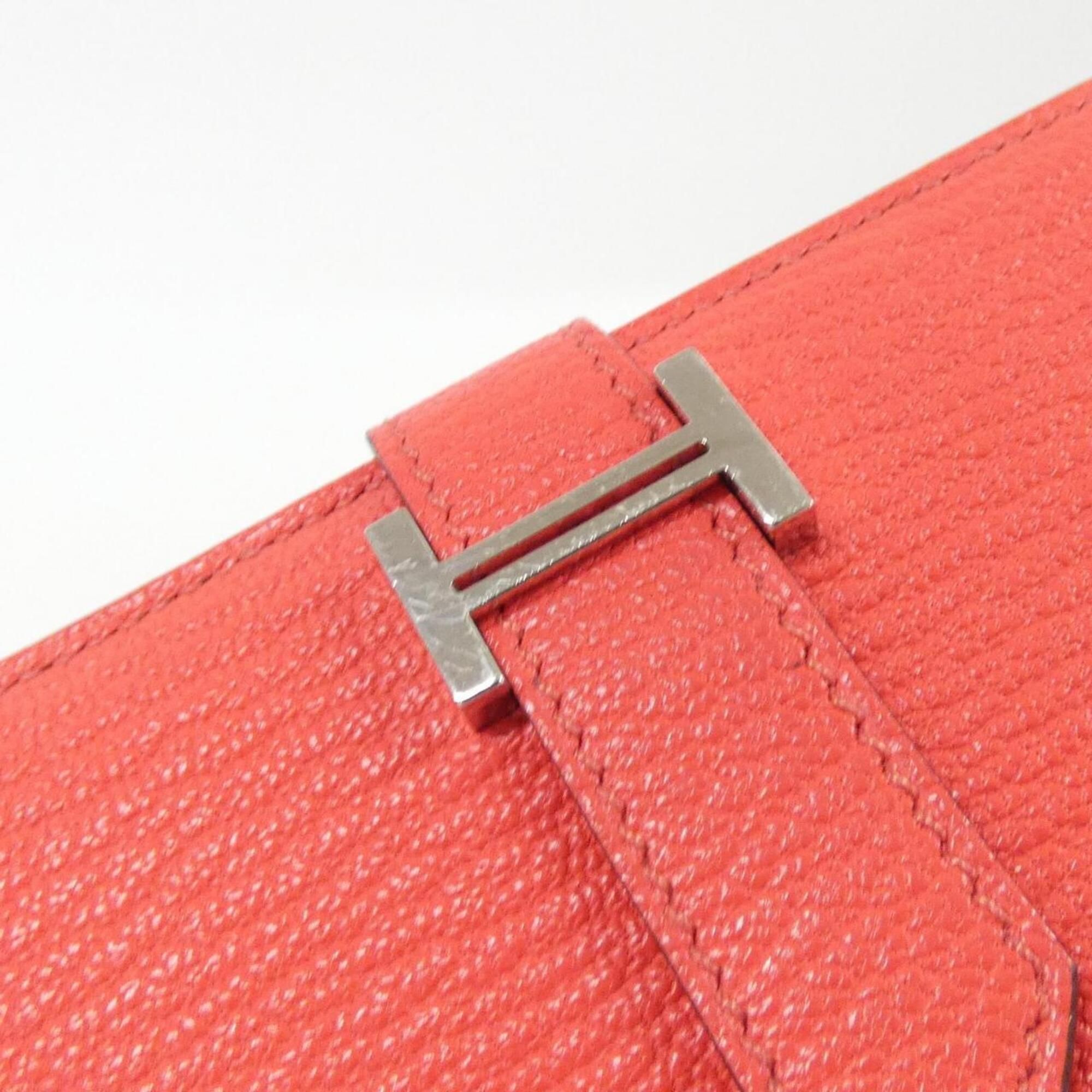 Chevre Leather Wallet (Bi-Fold) (Pre-Owned) - Hermes - Modalova