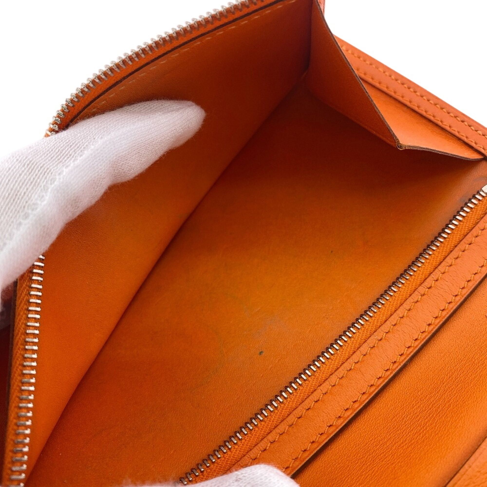 Box Calf Leather Long Wallet (Bi-Fold) (Pre-Owned) - Hermes - Modalova