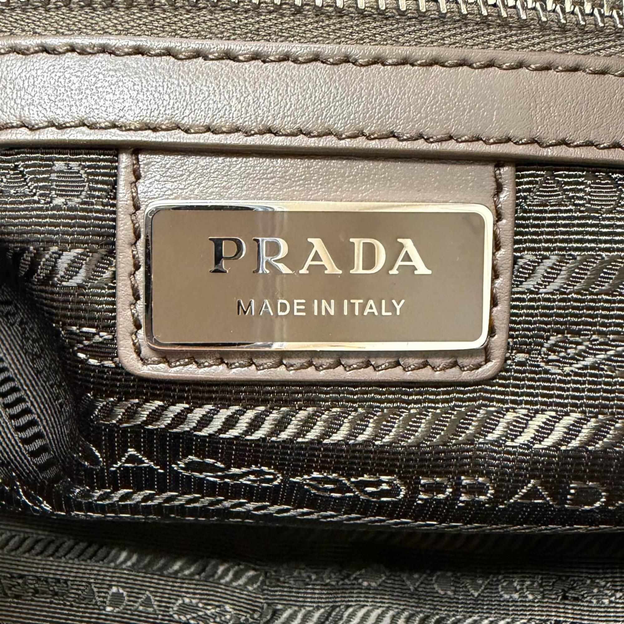 Leather Shoulder Bag (Pre-Owned) - Prada - Modalova