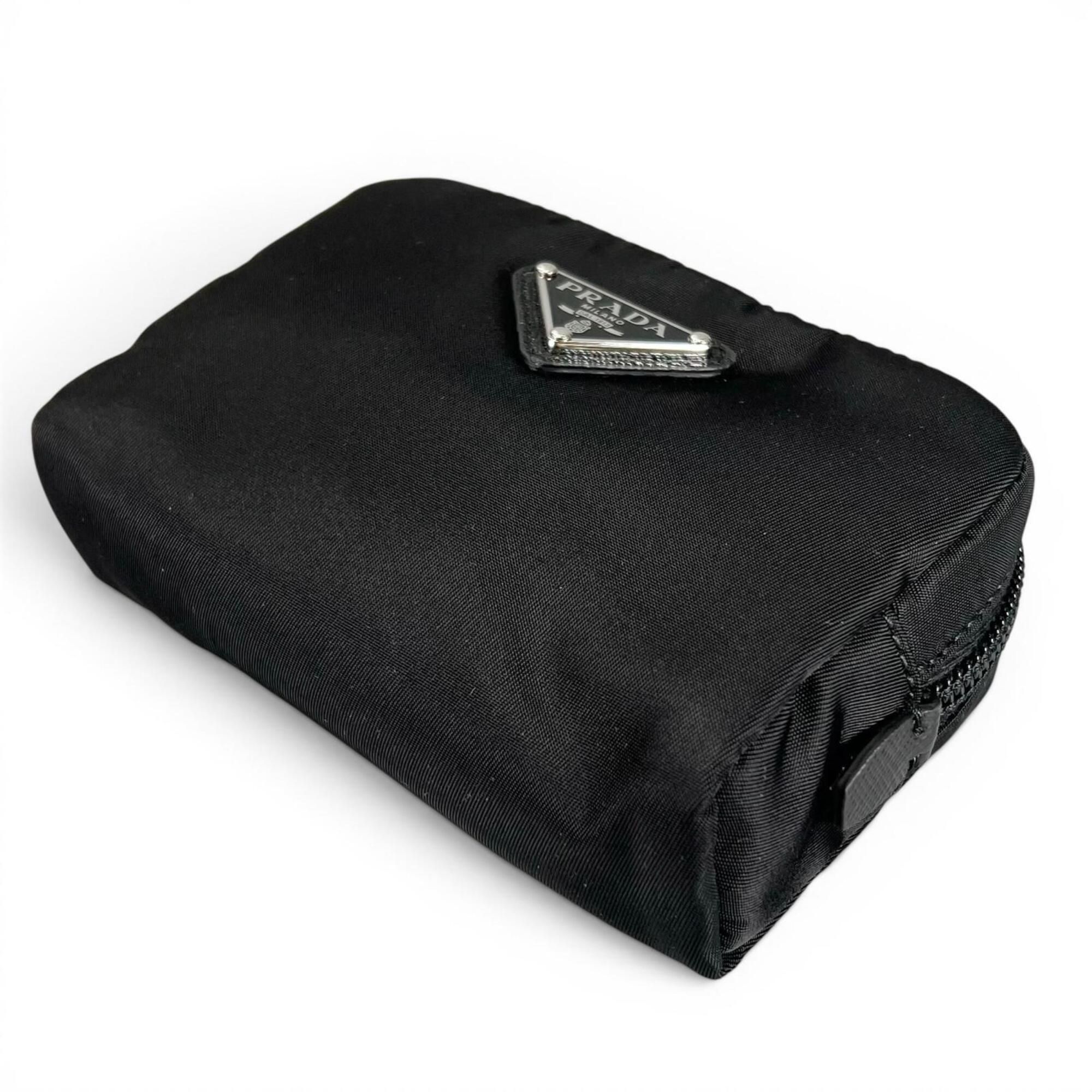 Prada Black Nylon Pouch (Pre-Owned) - Prada - Modalova
