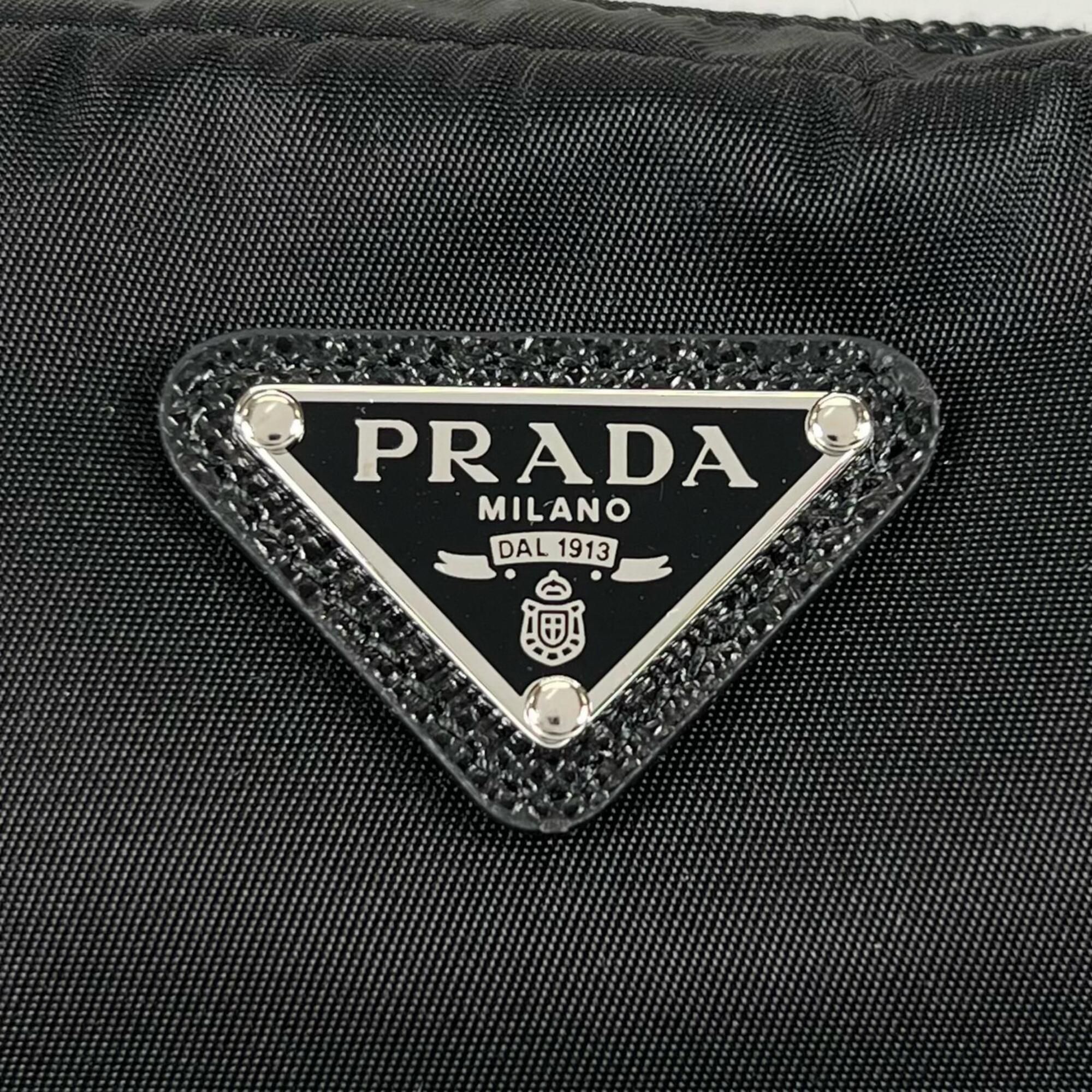 Prada Black Nylon Pouch (Pre-Owned) - Prada - Modalova