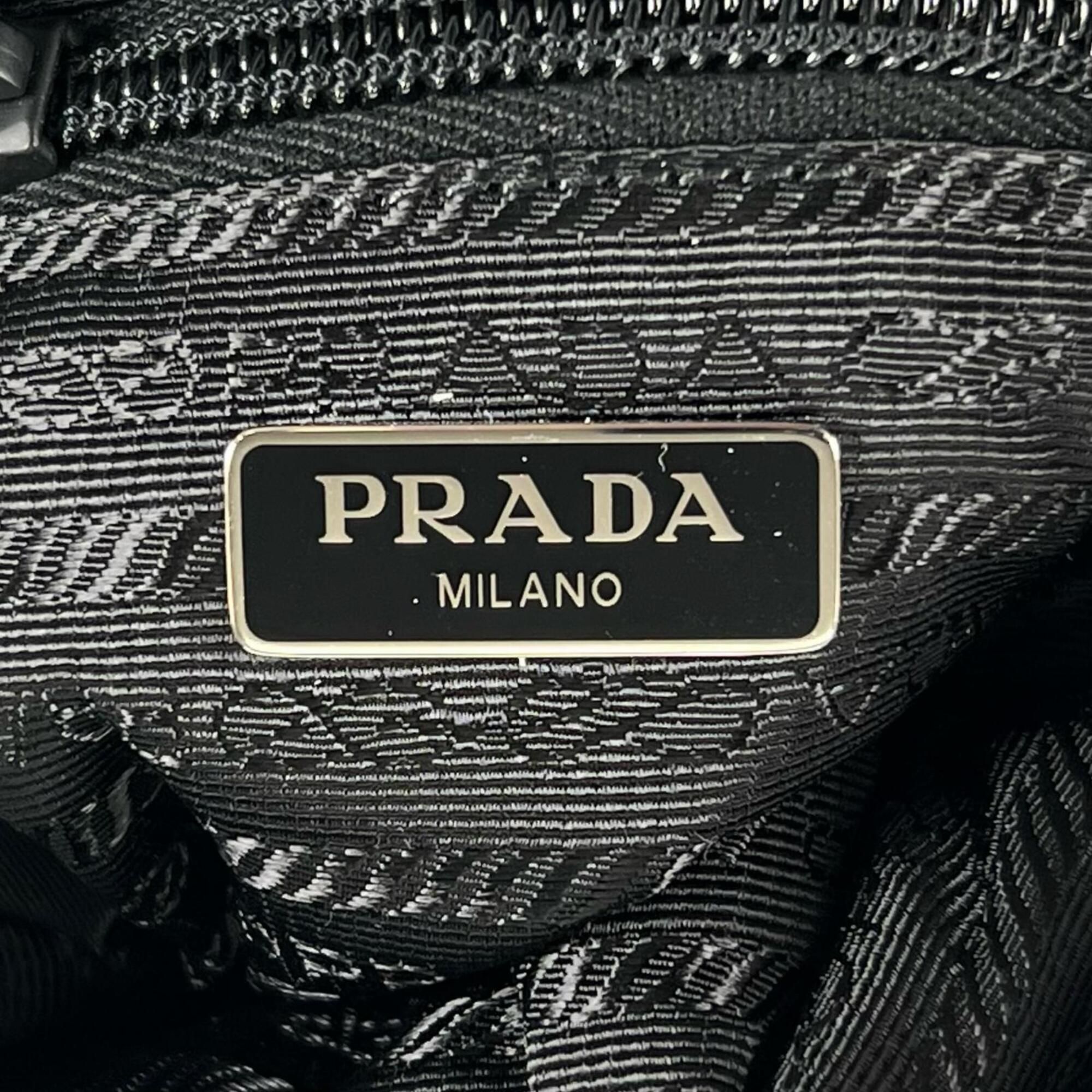 Prada Black Nylon Pouch (Pre-Owned) - Prada - Modalova