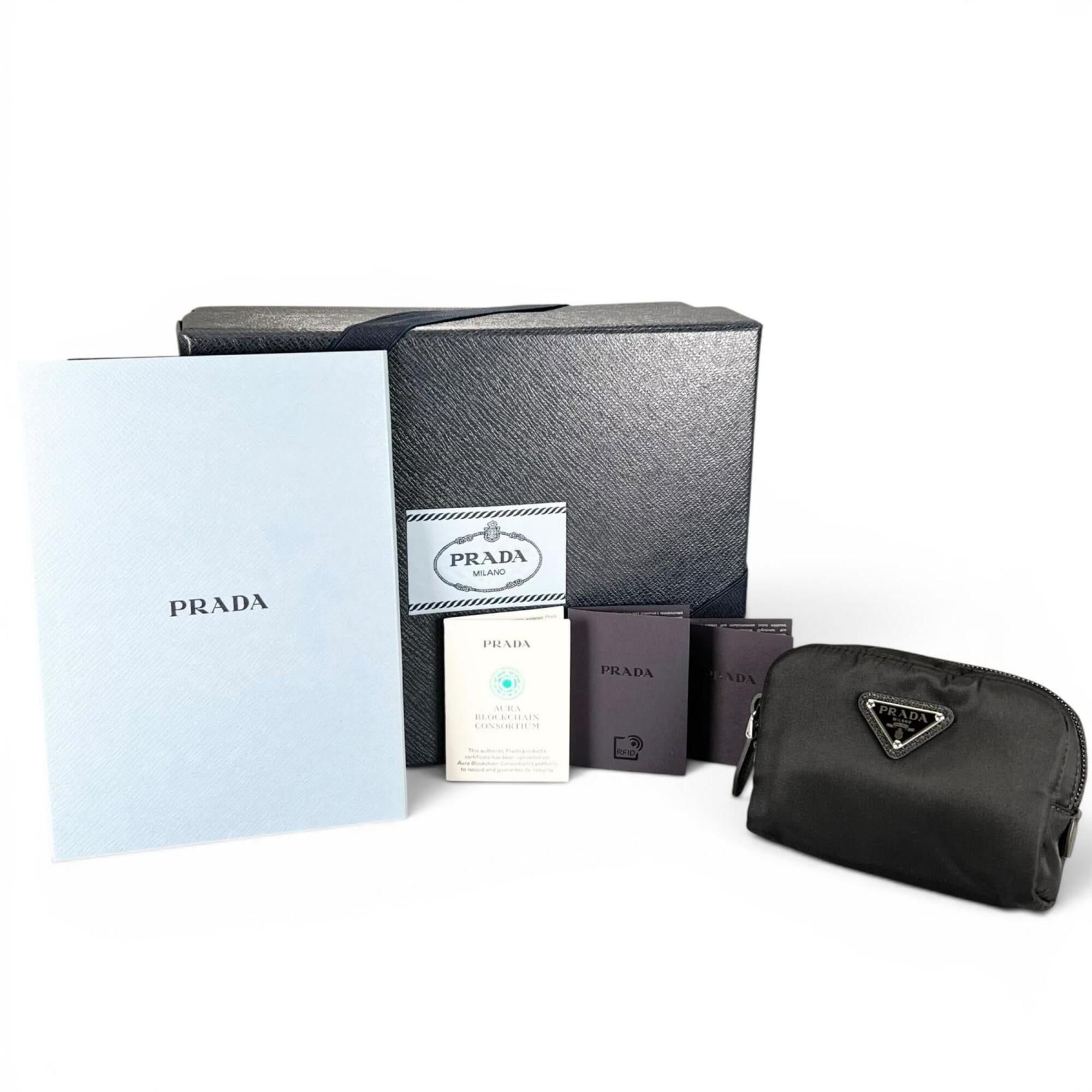 Prada Black Nylon Pouch (Pre-Owned) - Prada - Modalova