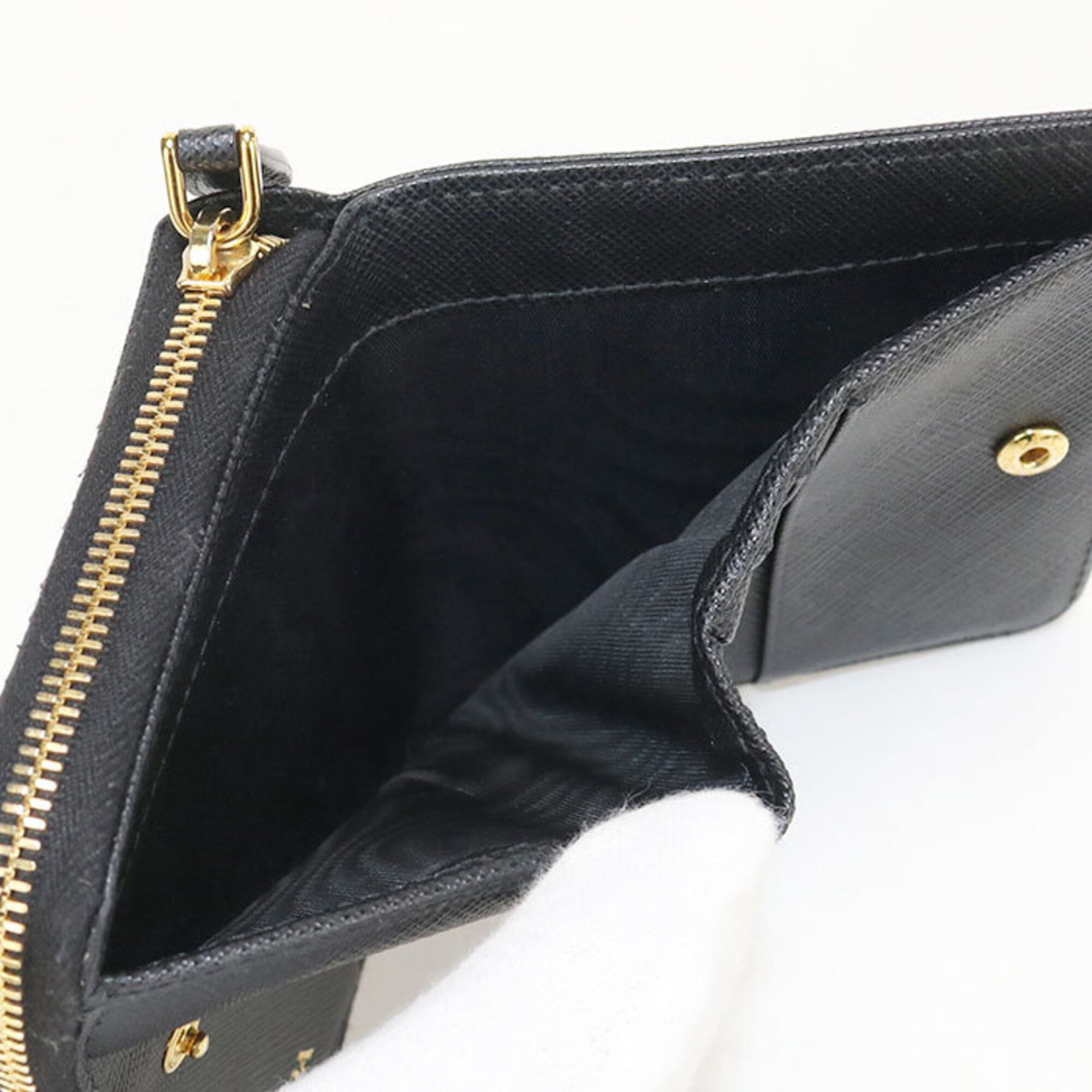 Leather Wallet (Bi-Fold) (Pre-Owned) - Prada - Modalova