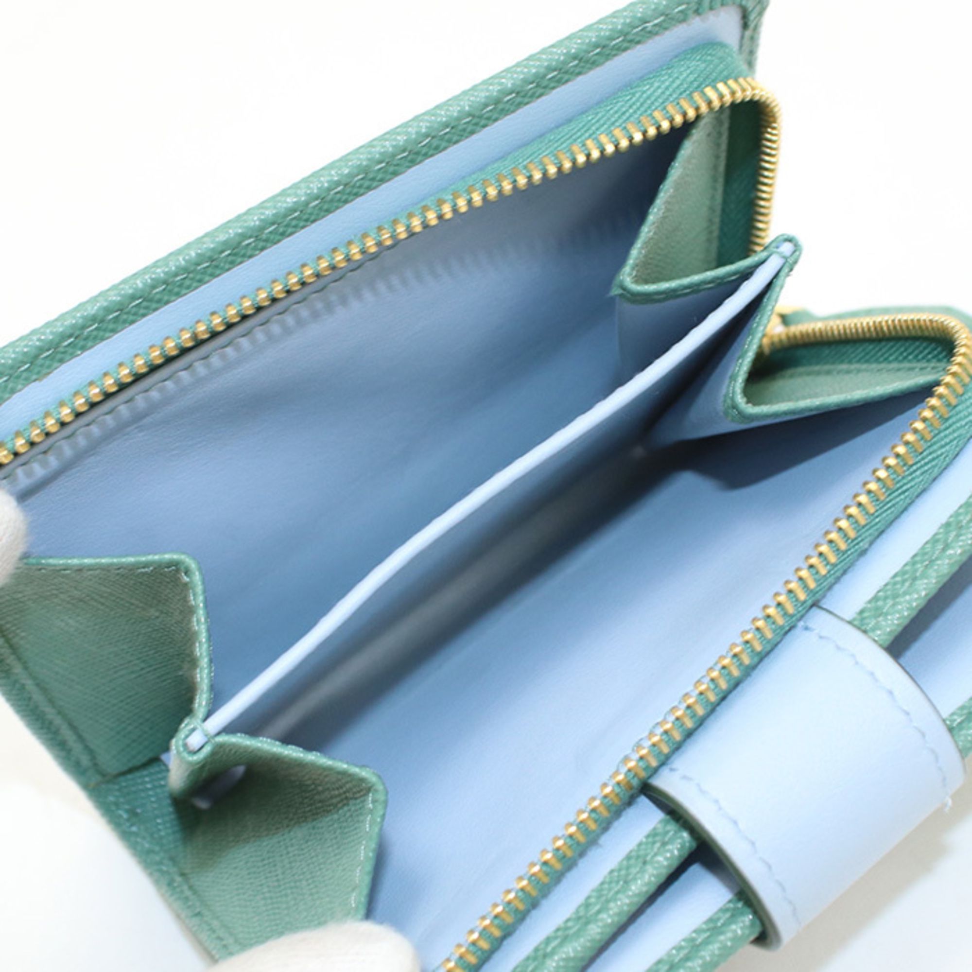 Leather Wallet (Bi-Fold) (Pre-Owned) - Prada - Modalova