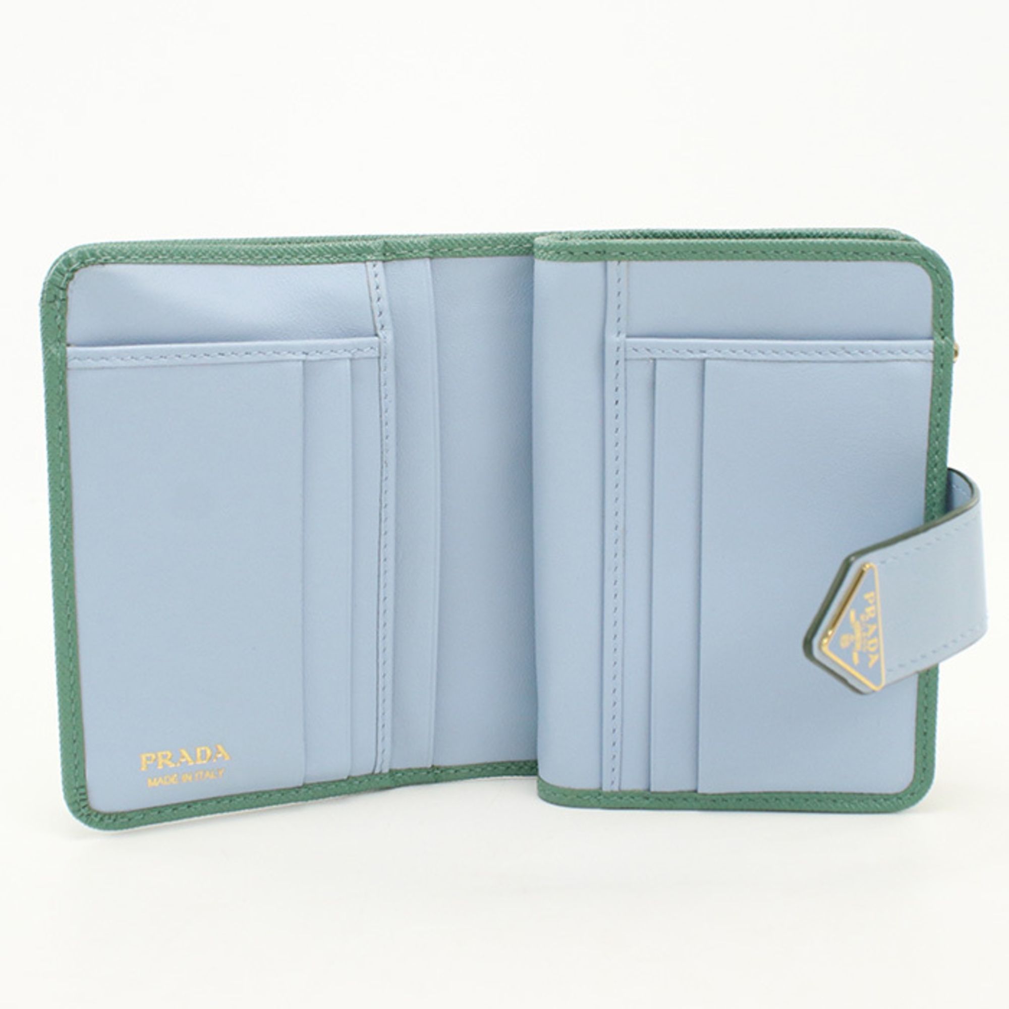 Leather Wallet (Bi-Fold) (Pre-Owned) - Prada - Modalova