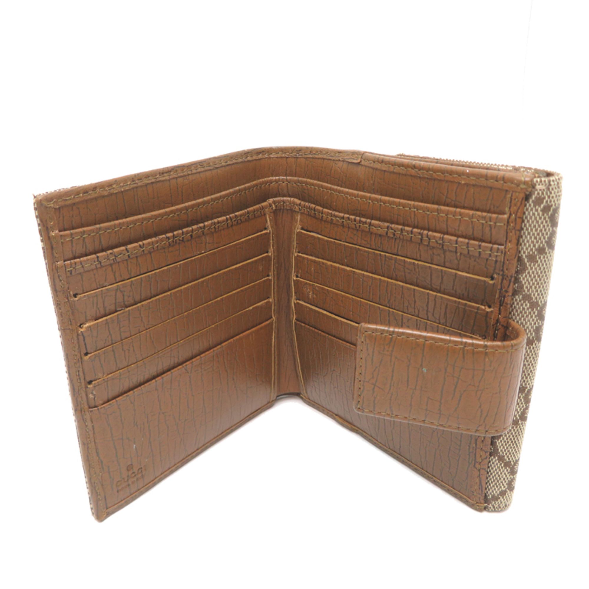 Gg Canvas Wallet (Bi-Fold) (Pre-Owned) - Gucci - Modalova
