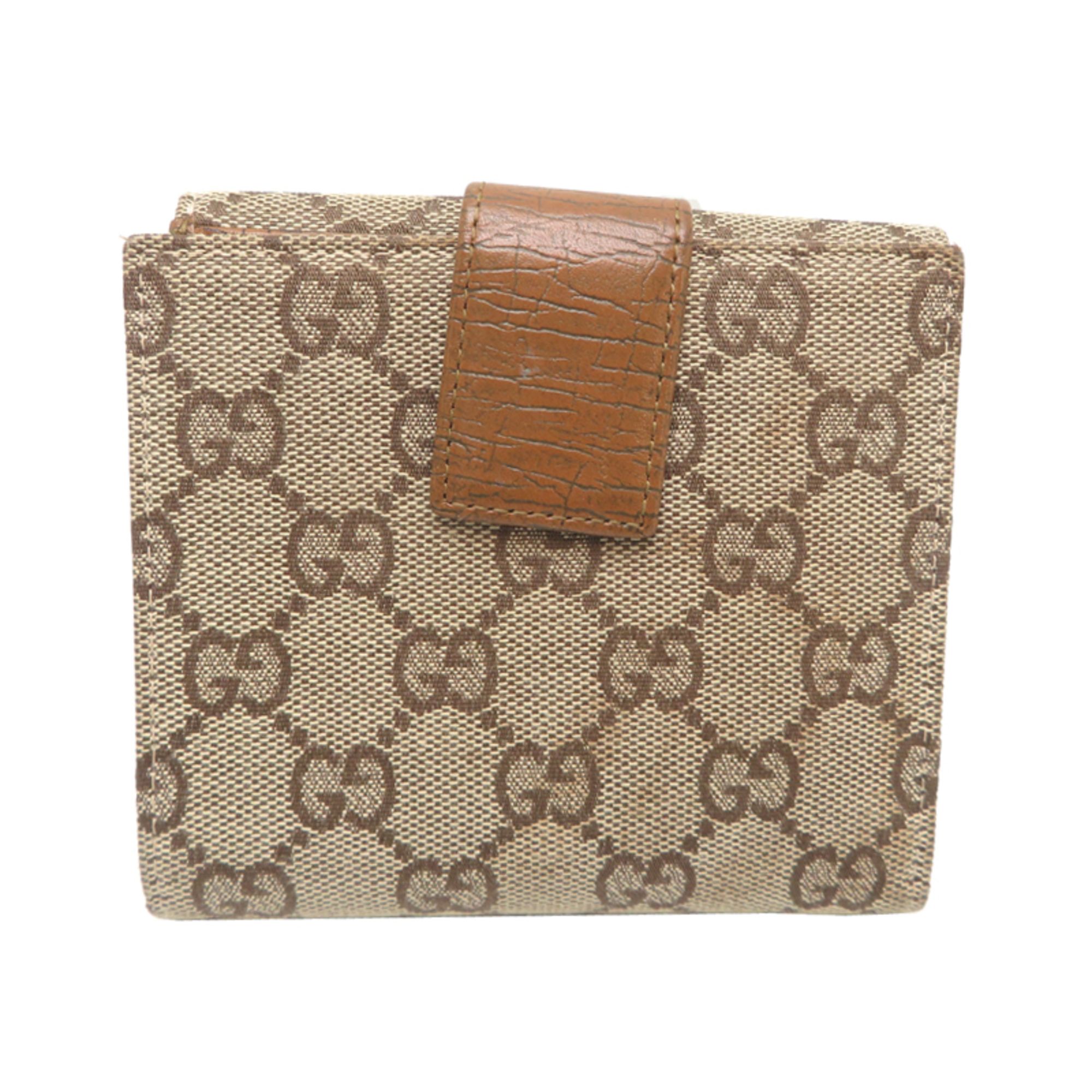 Gg Canvas Wallet (Bi-Fold) (Pre-Owned) - Gucci - Modalova