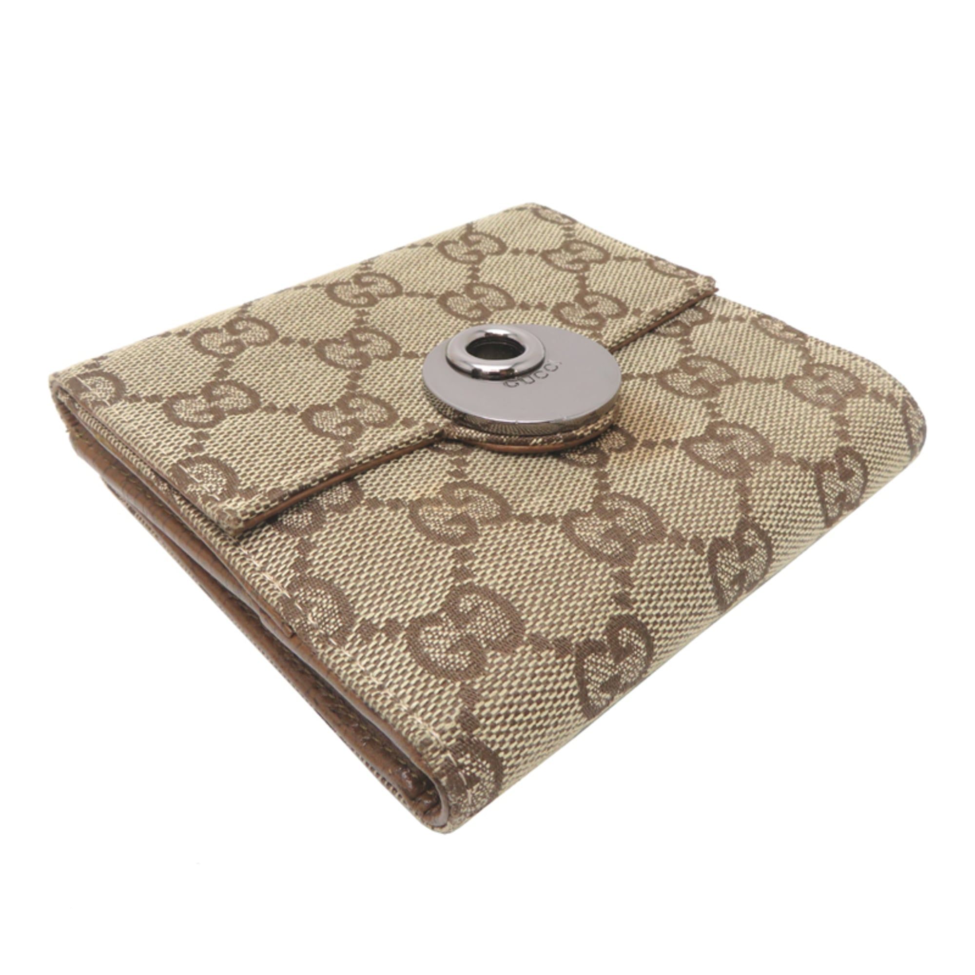 Gg Canvas Wallet (Bi-Fold) (Pre-Owned) - Gucci - Modalova