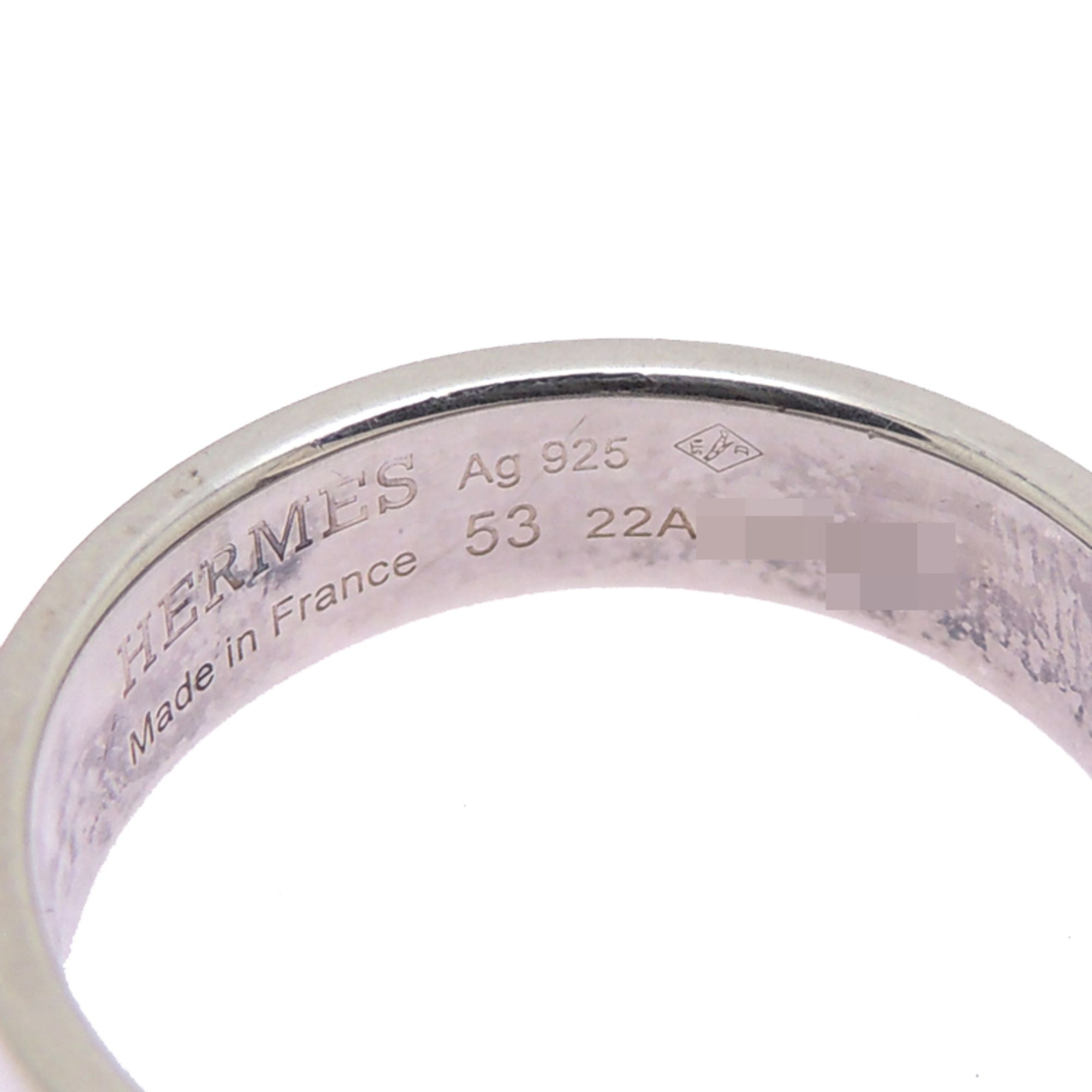 Silver 925 Band Ring (Pre-Owned) - Hermes - Modalova