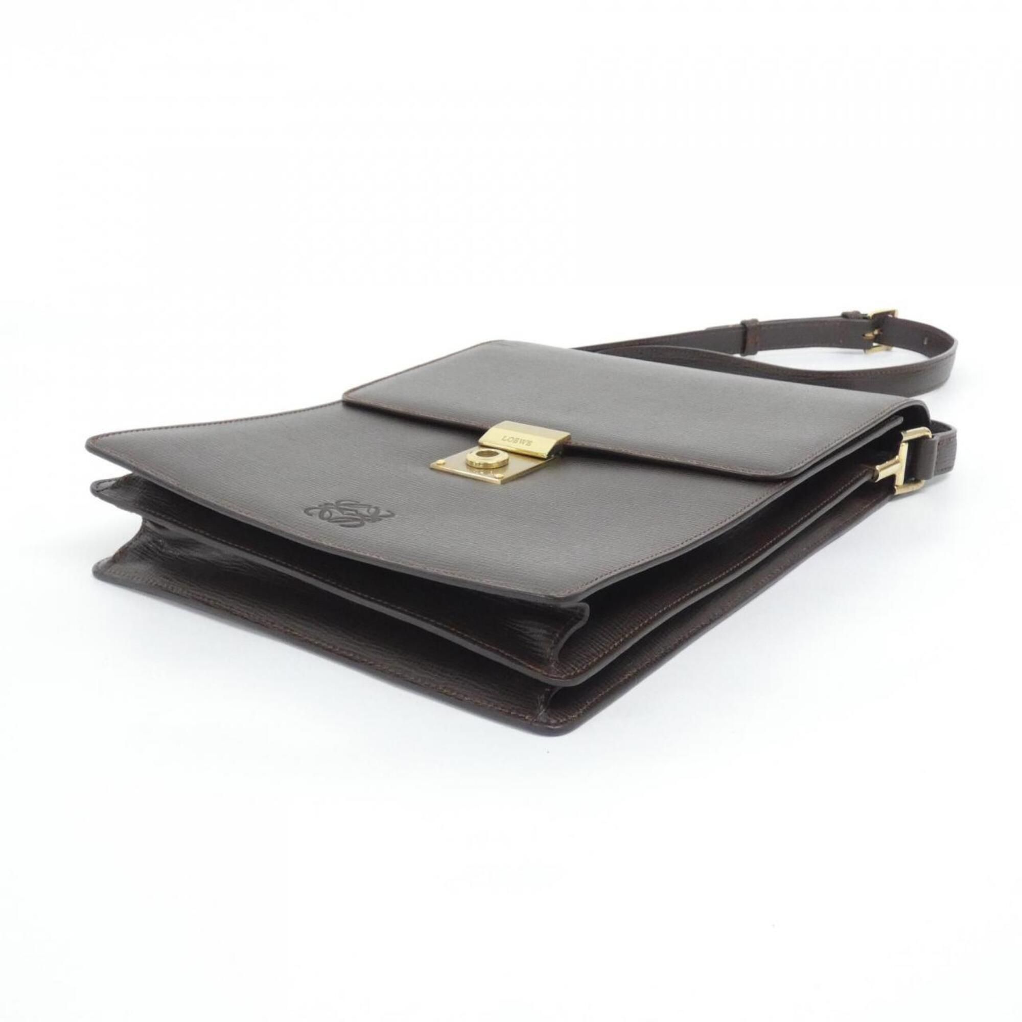 Leather Shoulder Bag (Pre-Owned) - Loewe - Modalova