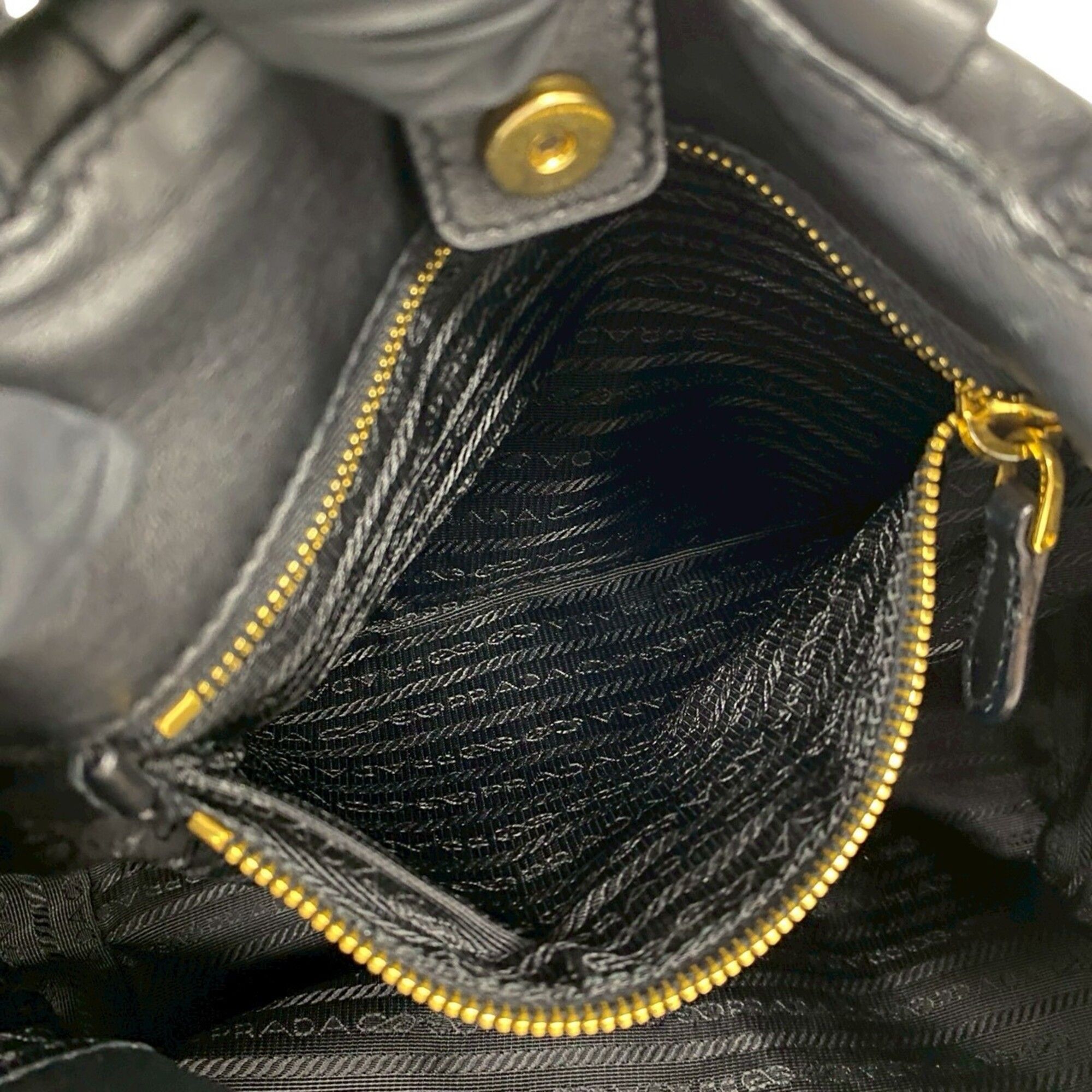 Leather Boston Bag Handbag Tote Bag (Pre-Owned) - Prada - Modalova