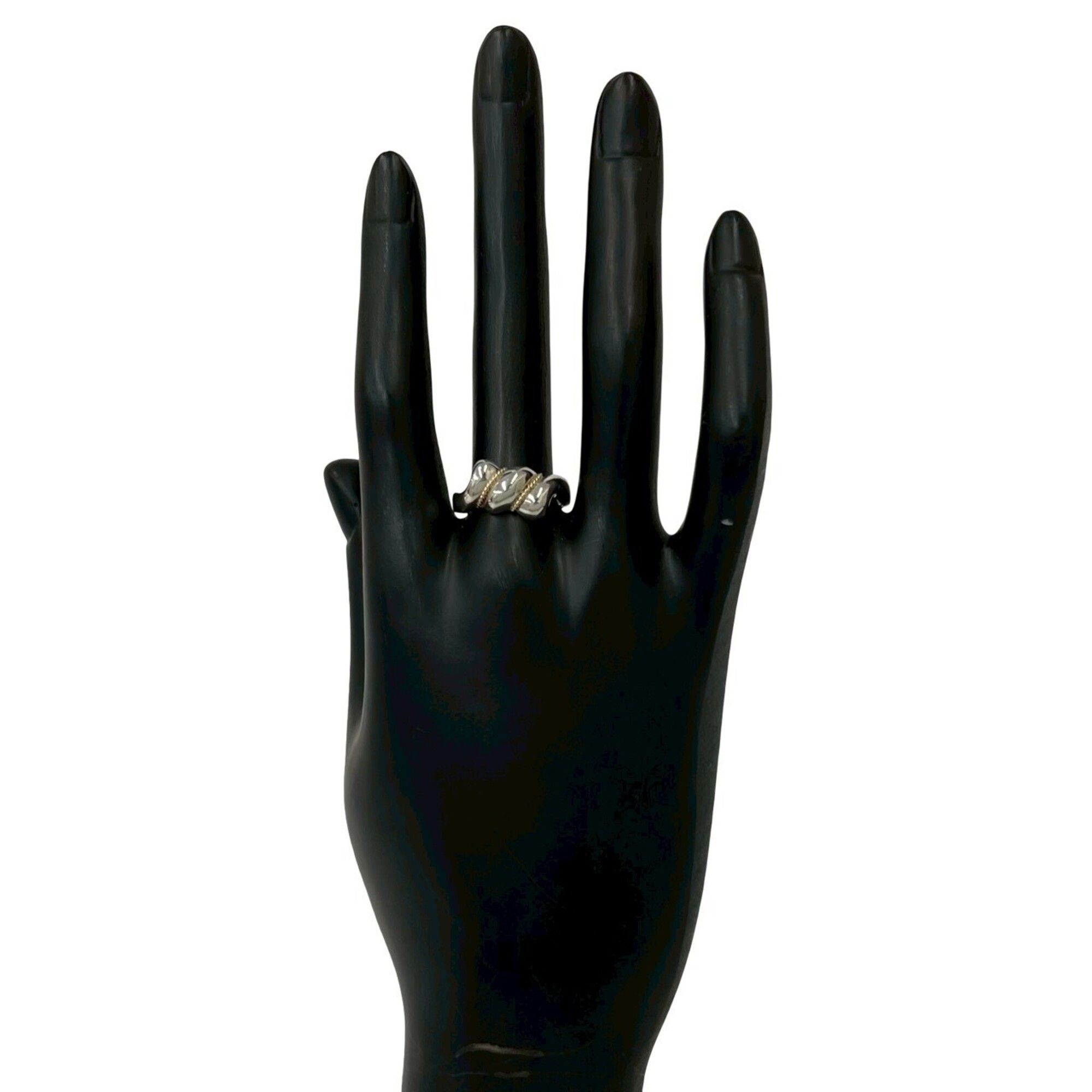 Yellow (18K) 925 Band Ring (Pre-Owned) - Tiffany - Modalova