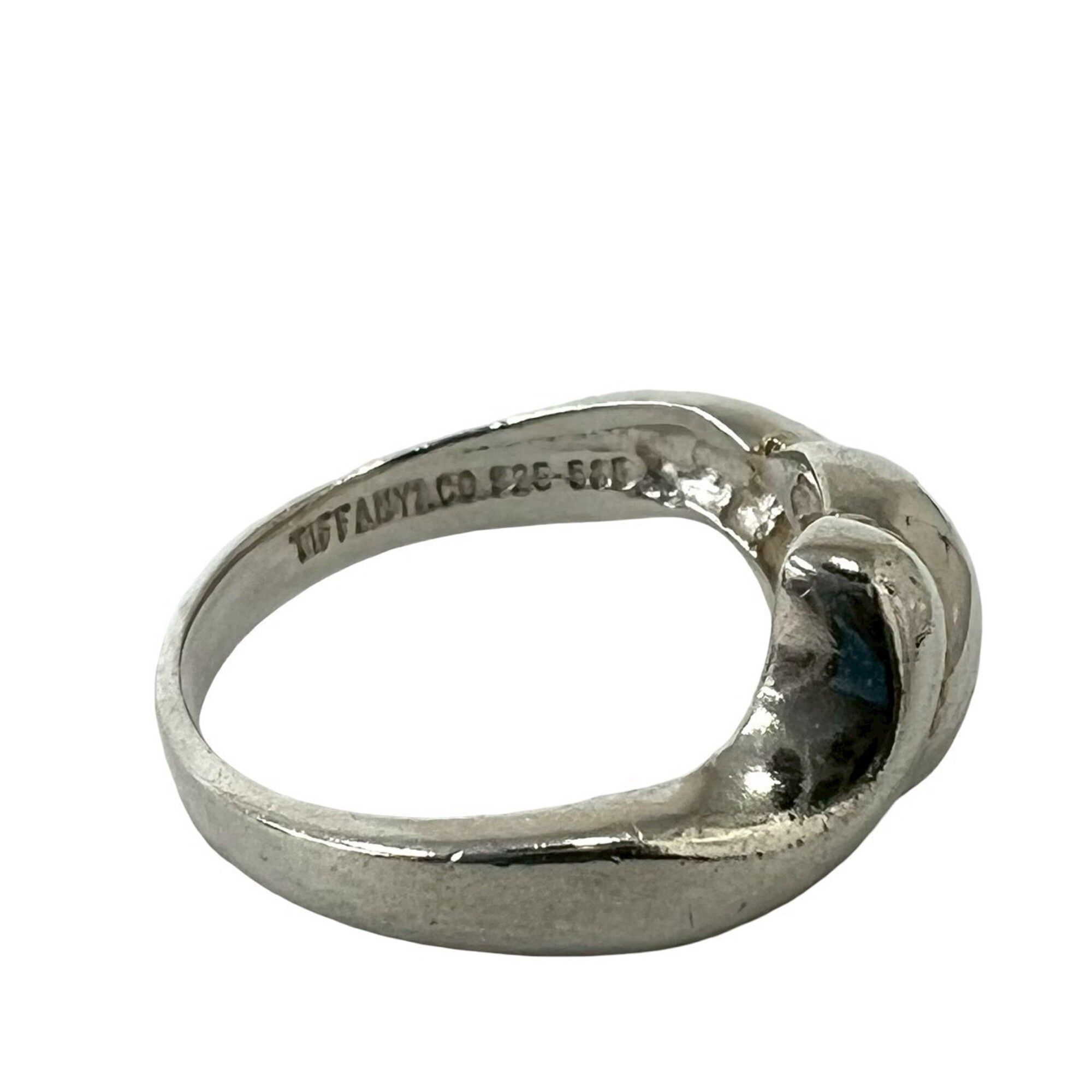 Yellow (18K) 925 Band Ring (Pre-Owned) - Tiffany - Modalova