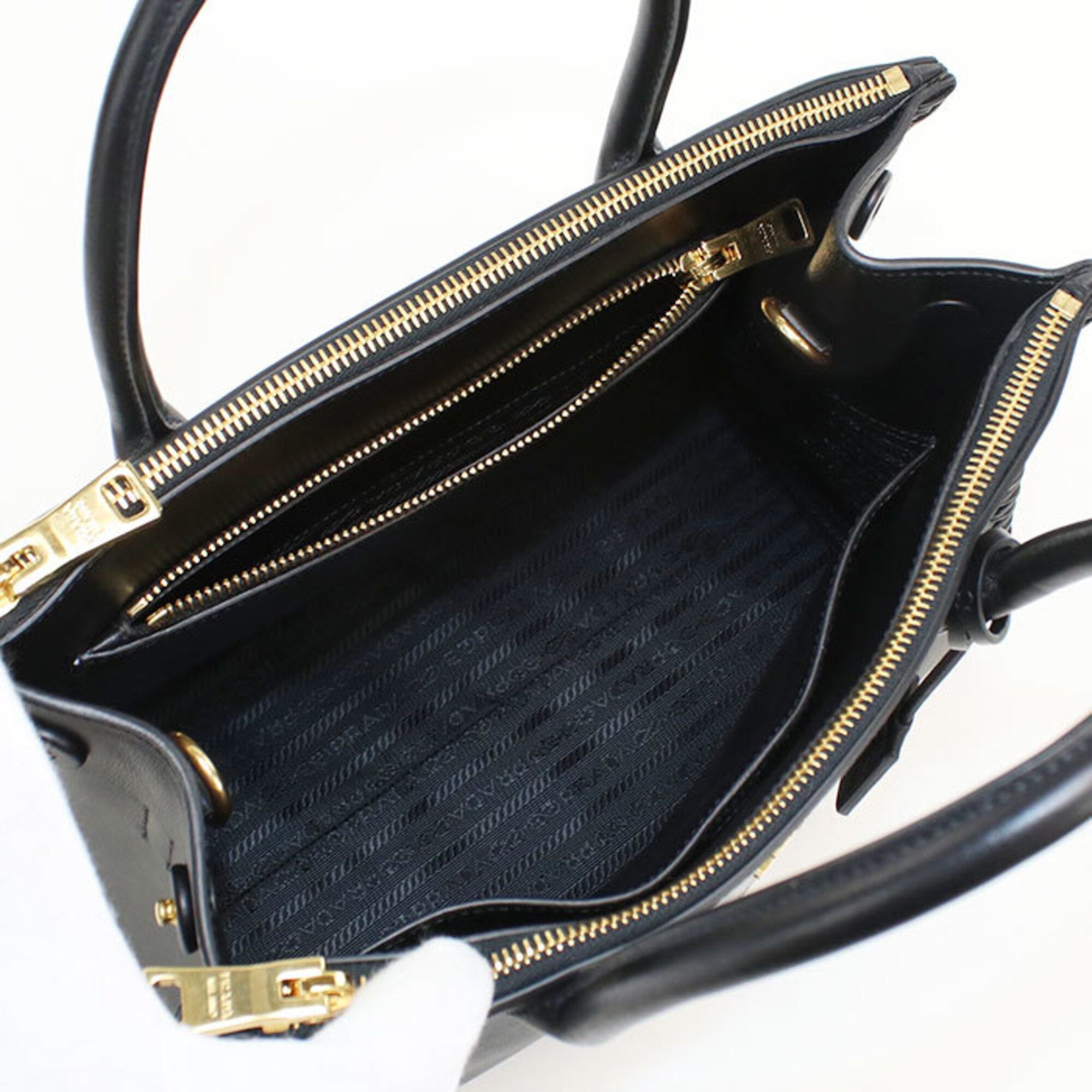 Leather Tote Bag (Pre-Owned) - Prada - Modalova