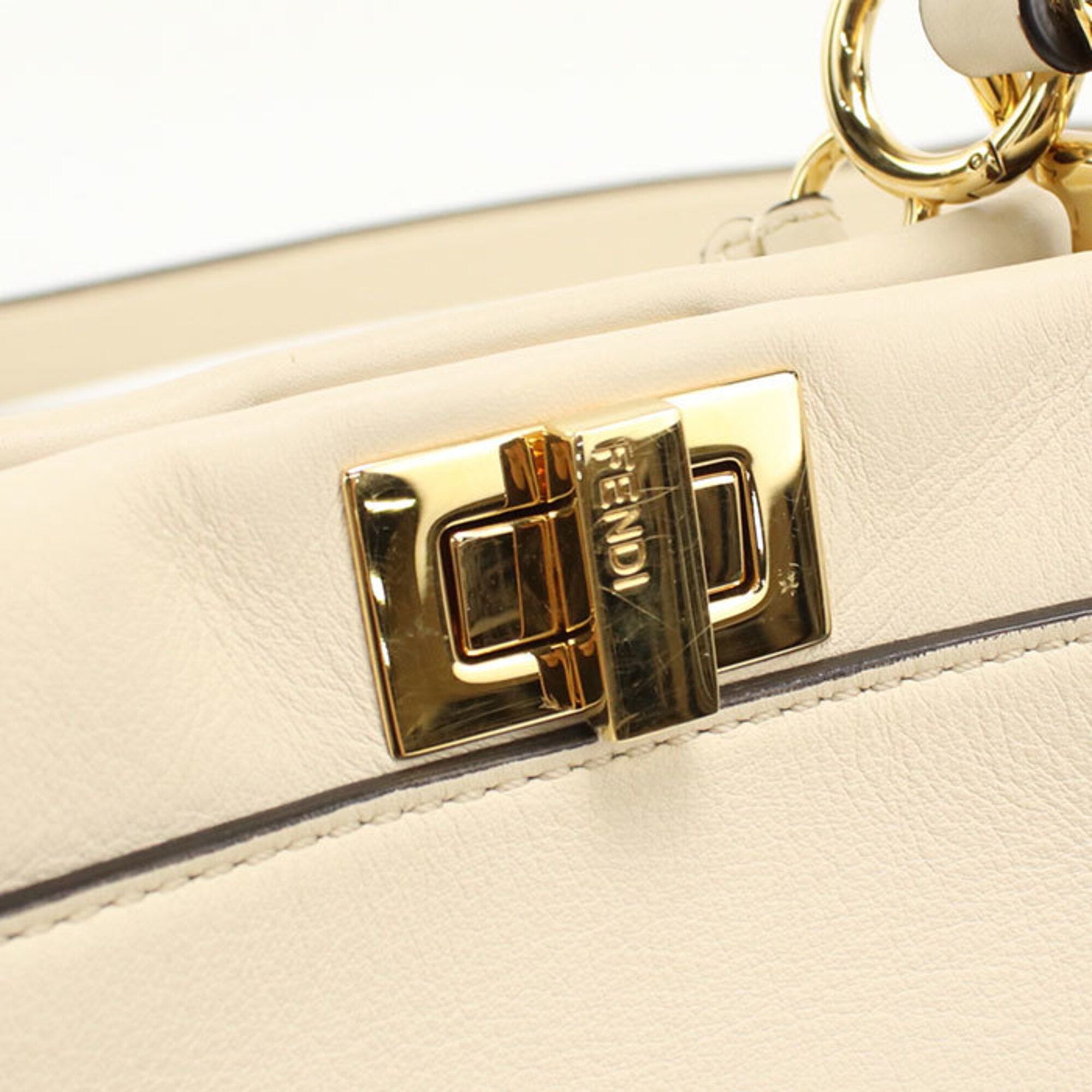 Leather Handbag (Pre-Owned) - Fendi - Modalova