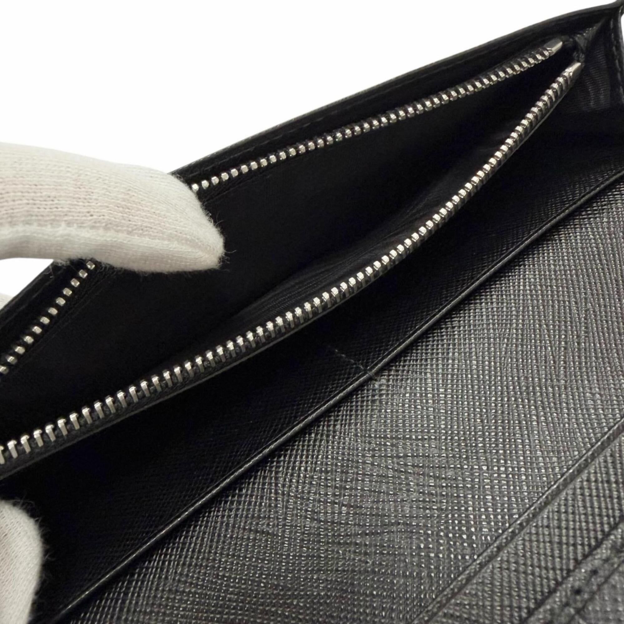 Leather Long Wallet (Bi-Fold) (Pre-Owned) - Prada - Modalova