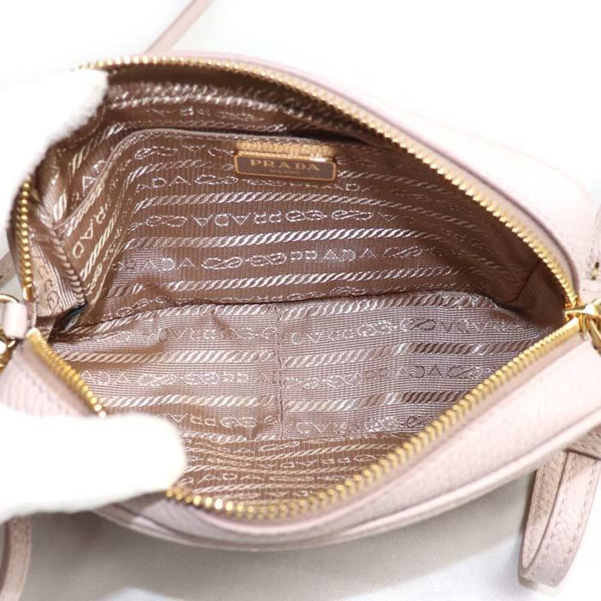 Leather Shoulder Bag (Pre-Owned) - Prada - Modalova