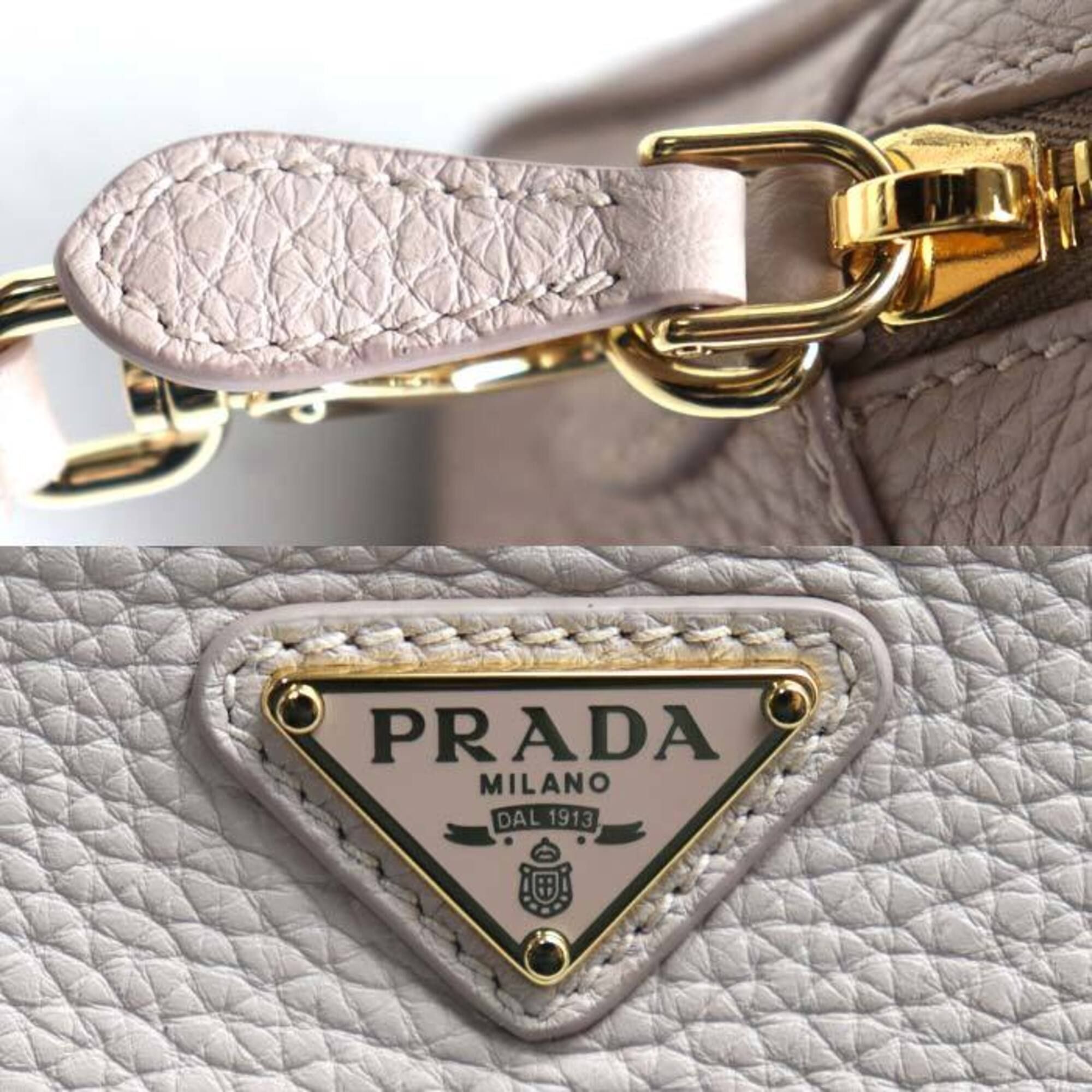 Leather Shoulder Bag (Pre-Owned) - Prada - Modalova