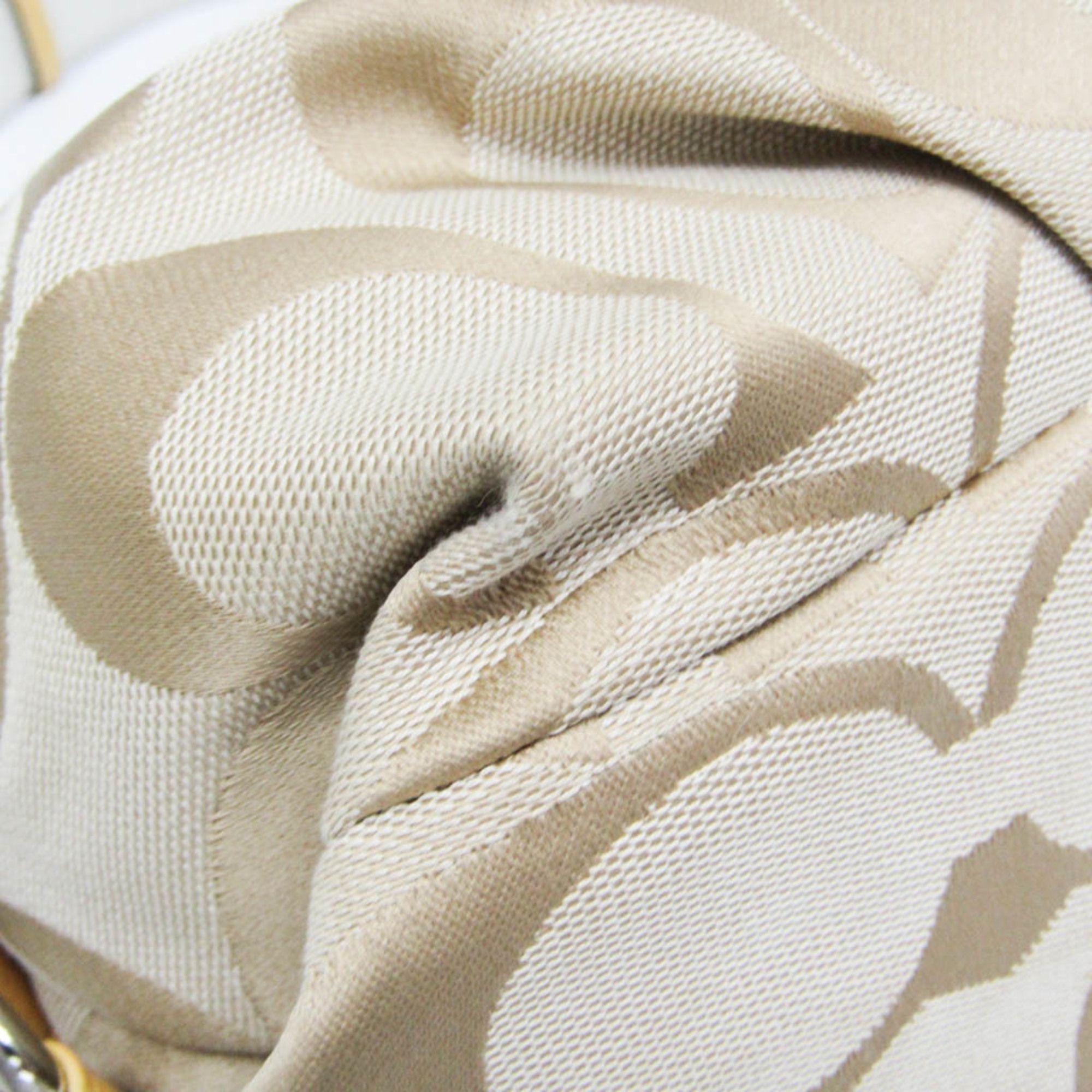 Signature Canvas Leather Shoulder Bag (Pre-Owned) - Coach - Modalova