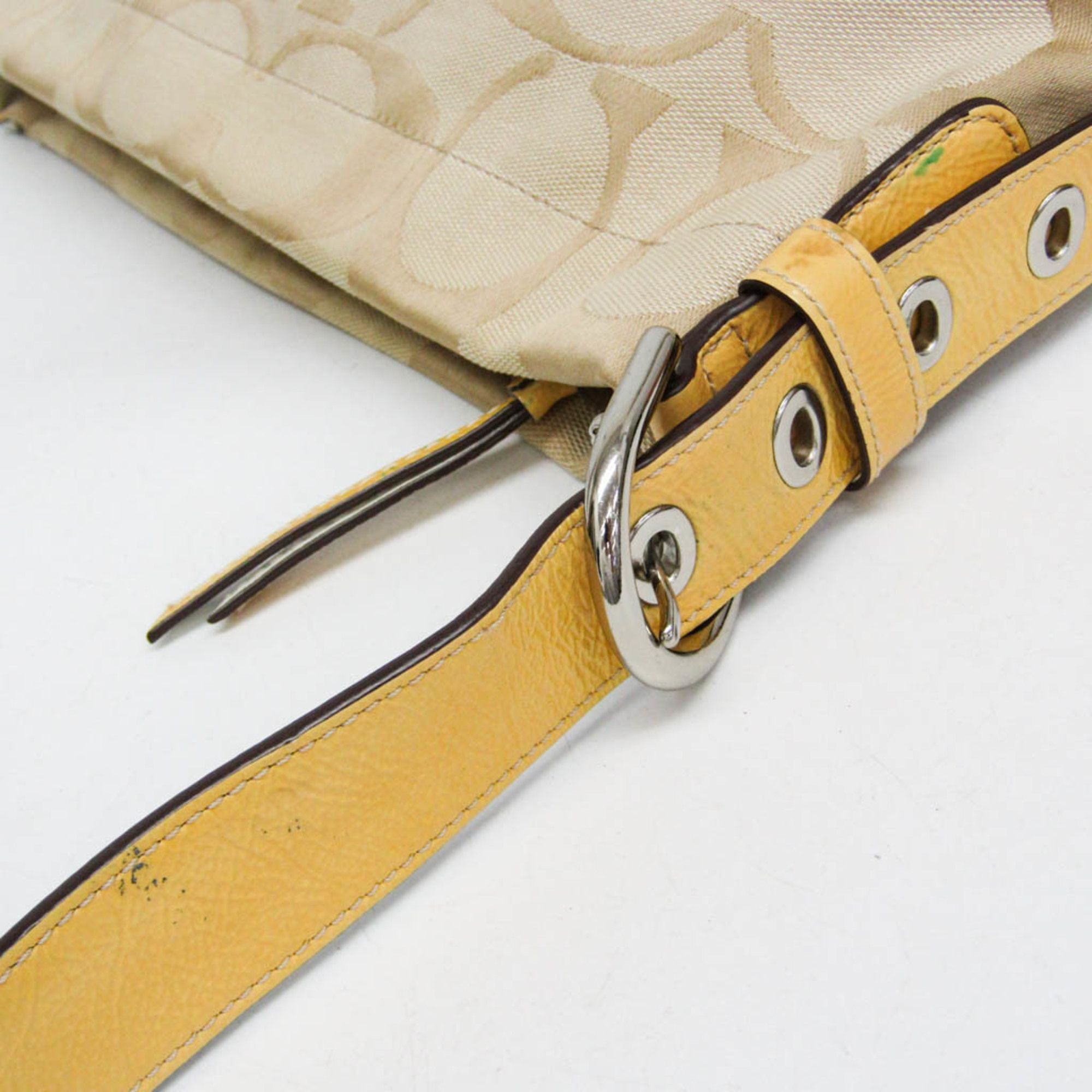 Signature Canvas Leather Shoulder Bag (Pre-Owned) - Coach - Modalova