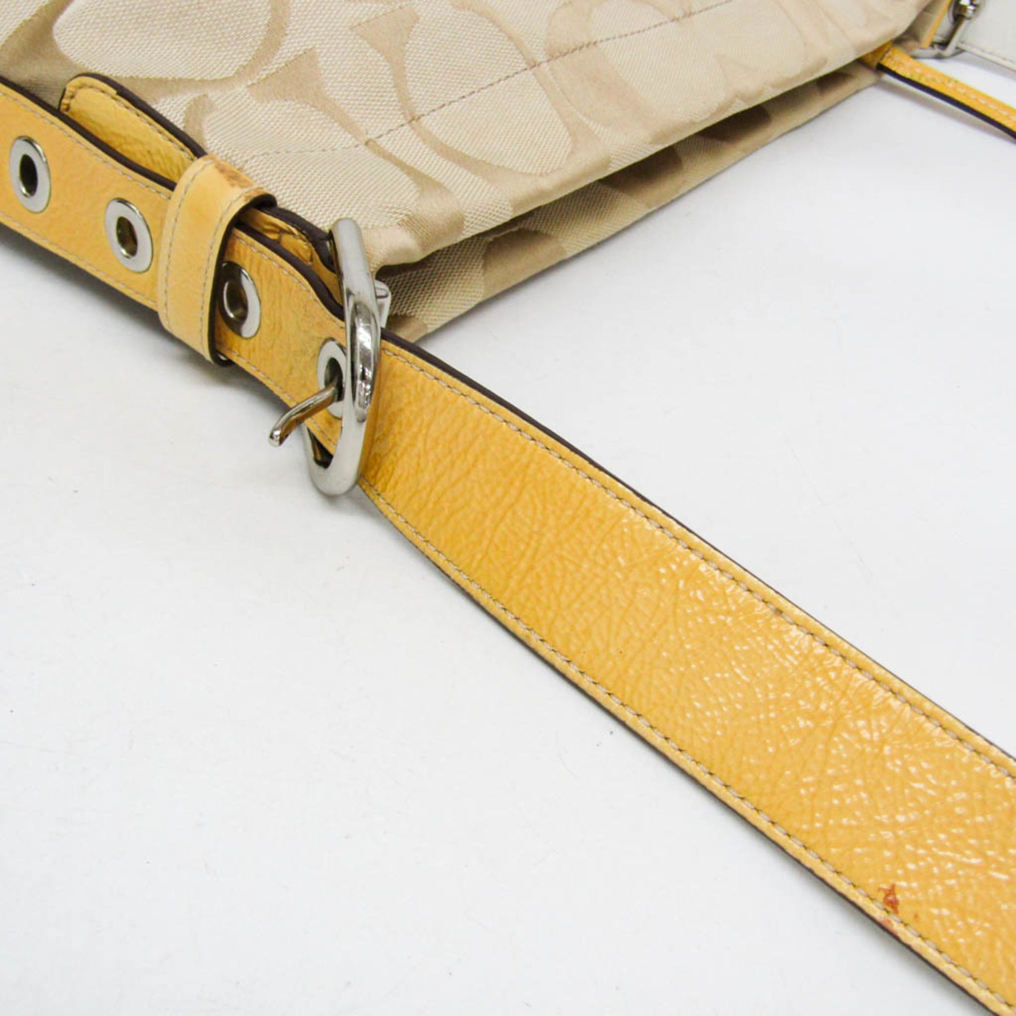 Signature Canvas Leather Shoulder Bag (Pre-Owned) - Coach - Modalova